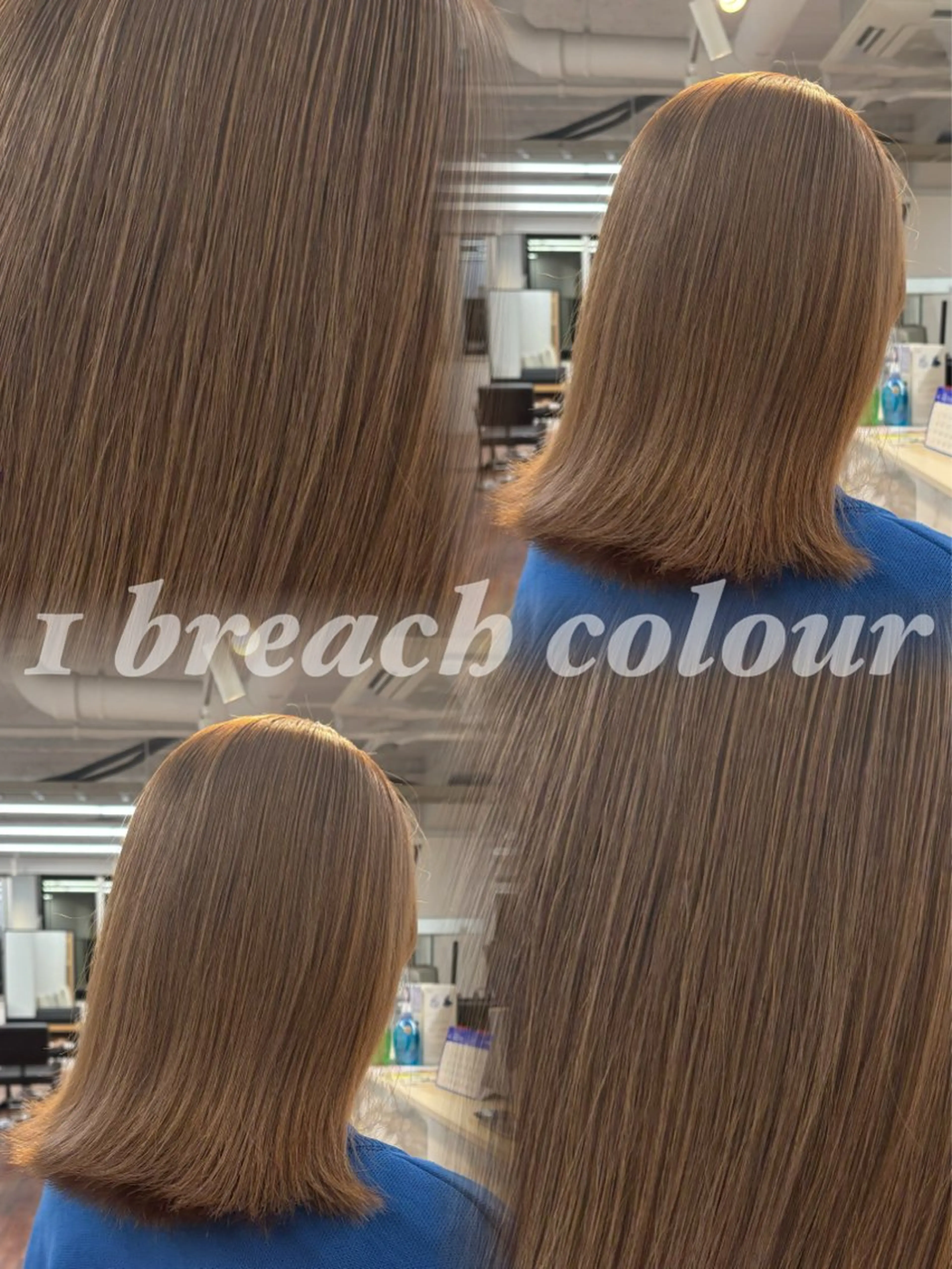 ショート カラー ヘアアレンジ ブリーチ ダブルカラー ハイトーンカラー グランルッソ所属・岡山× バレイヤージュカラーのヘアスタイル