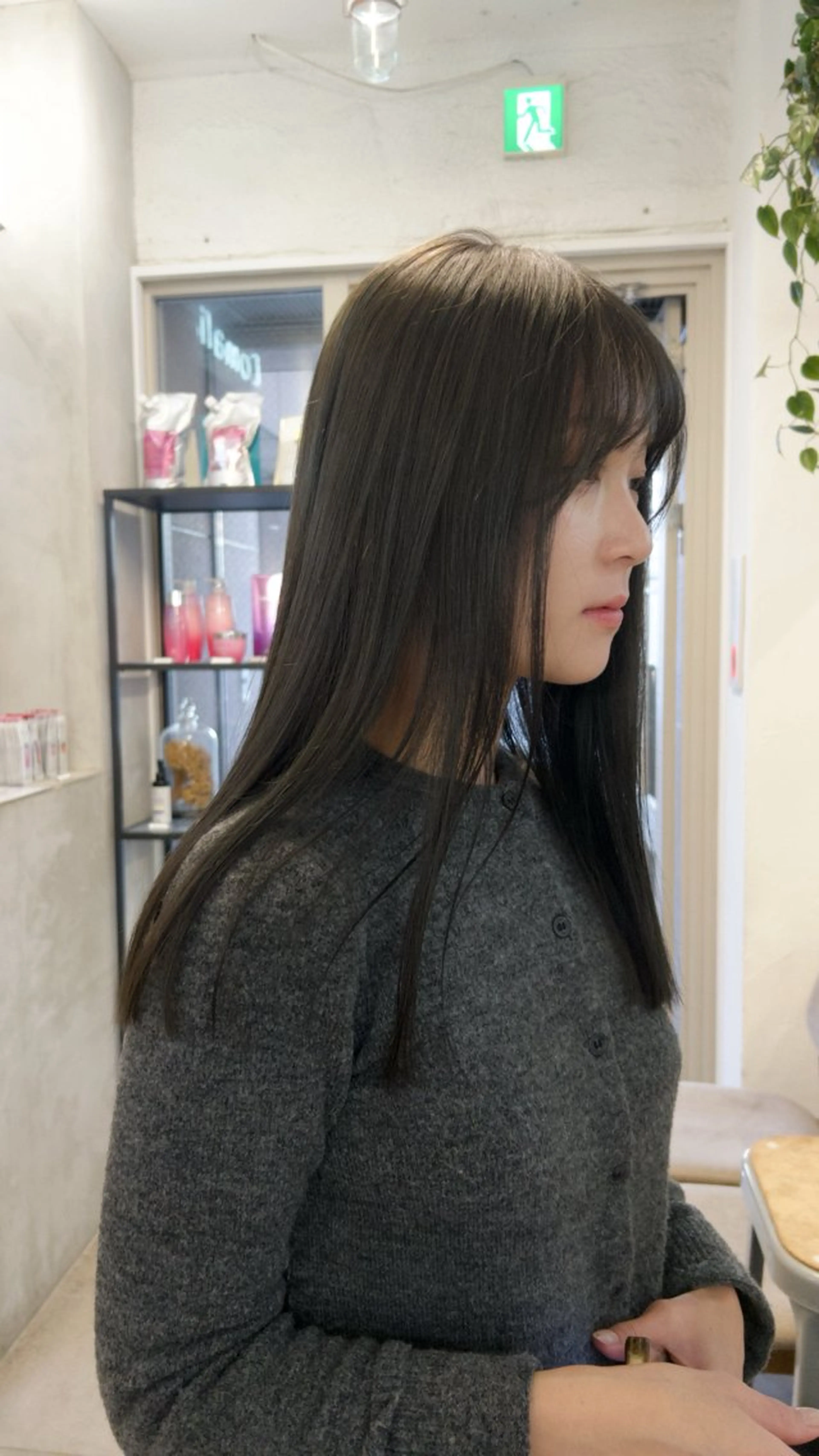 セミロング カラー カット ヘアカラー じゅわっと暖色カラー 🍊Moemiのヘアスタイル