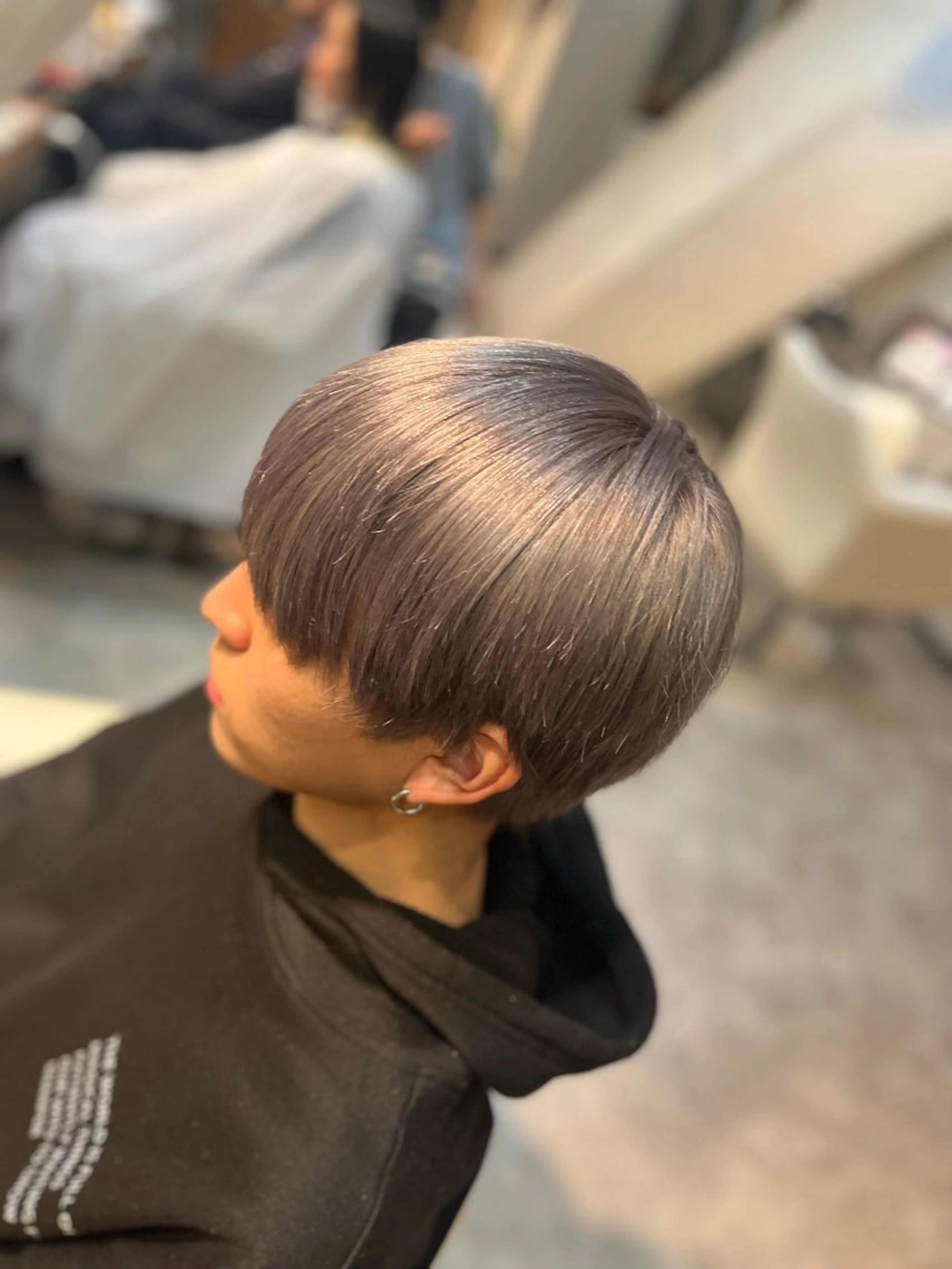 🫧ミニモ限定🫧メンズカット+【透明感ダブルカラー】¥22000→¥11000の写真