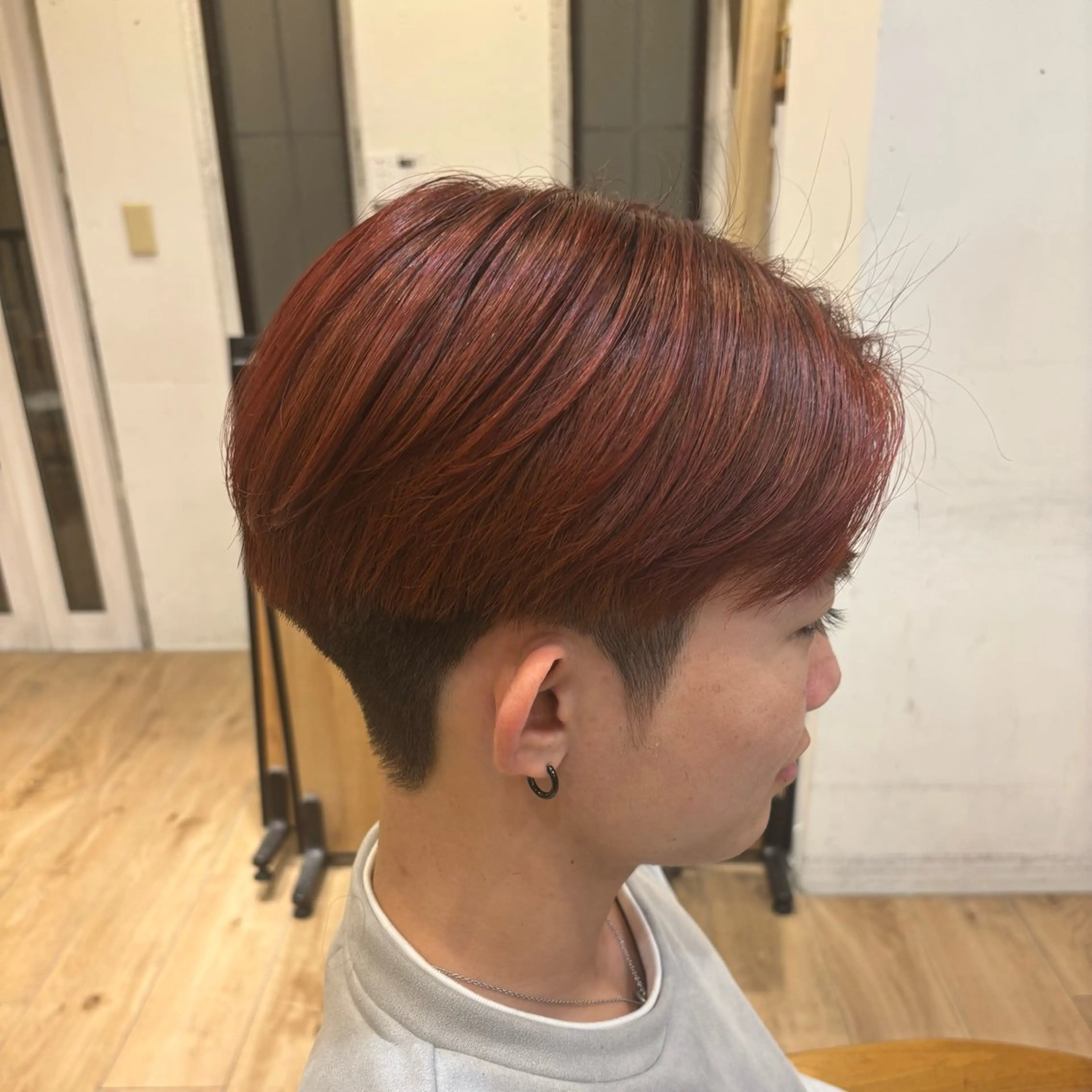 カラー メンズ 高橋 陽那のヘアスタイル