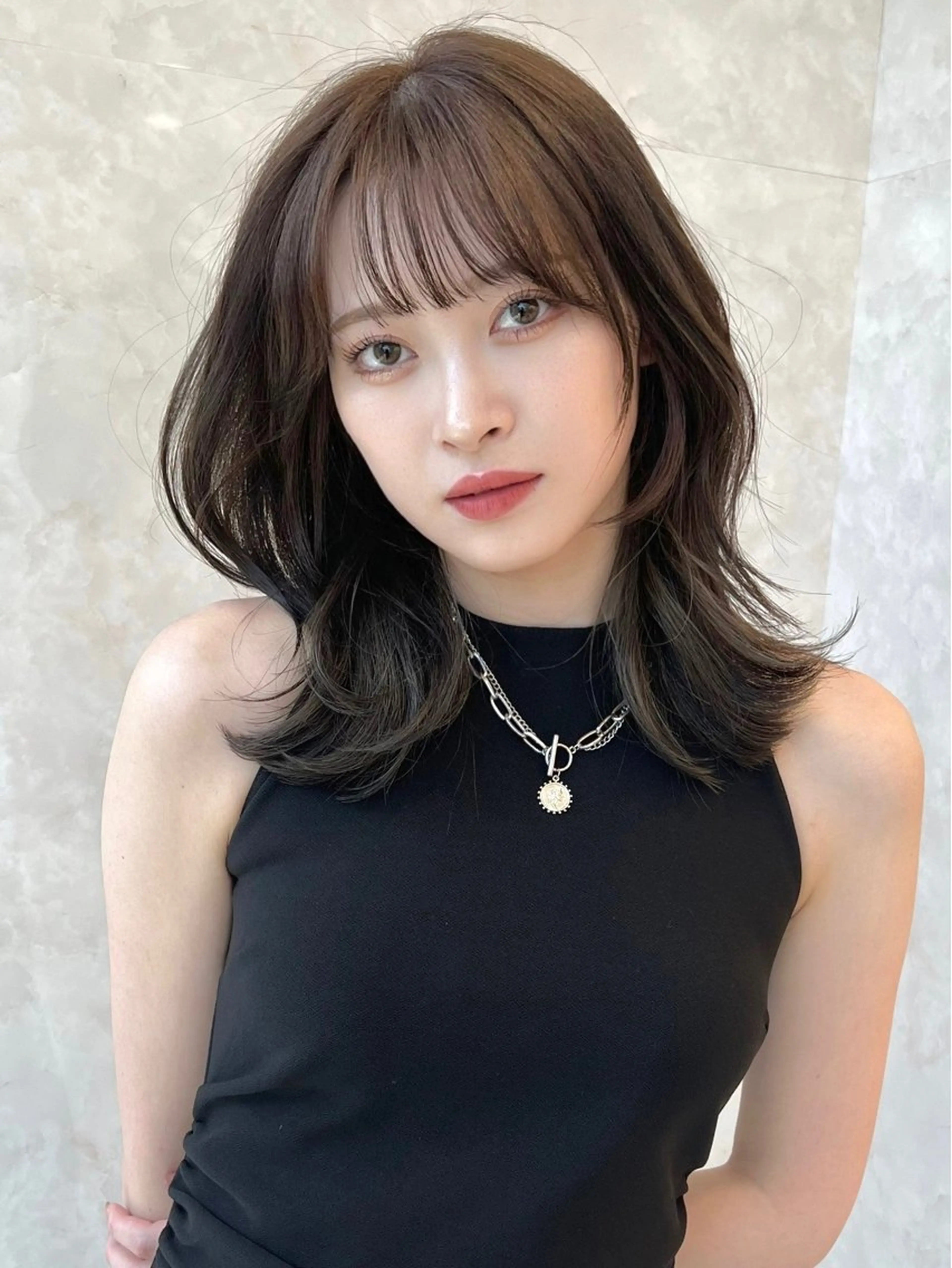 ミディアム MAEUL 【マウル】栄のヘアスタイル