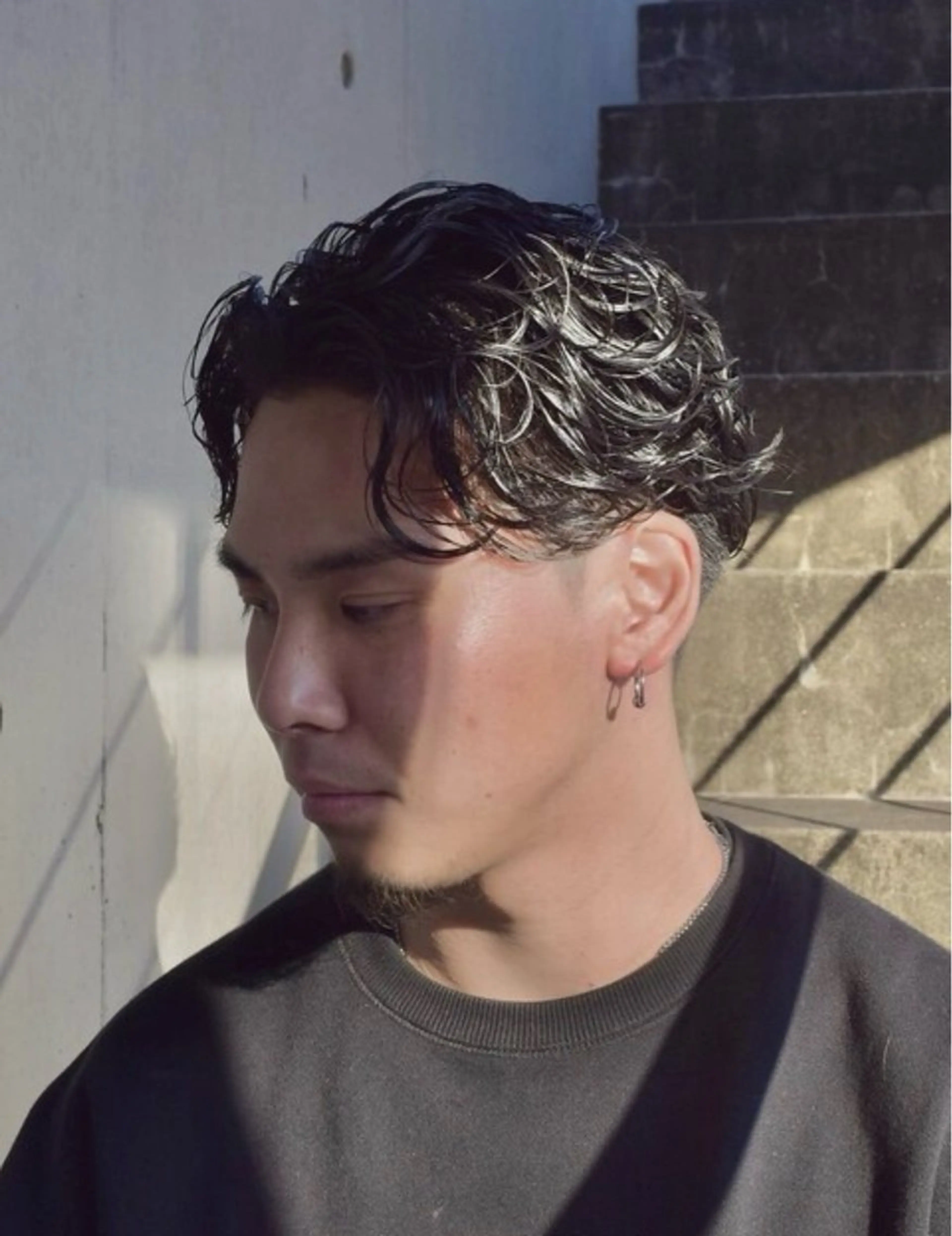 パーマ 中川 太陽のヘアスタイル