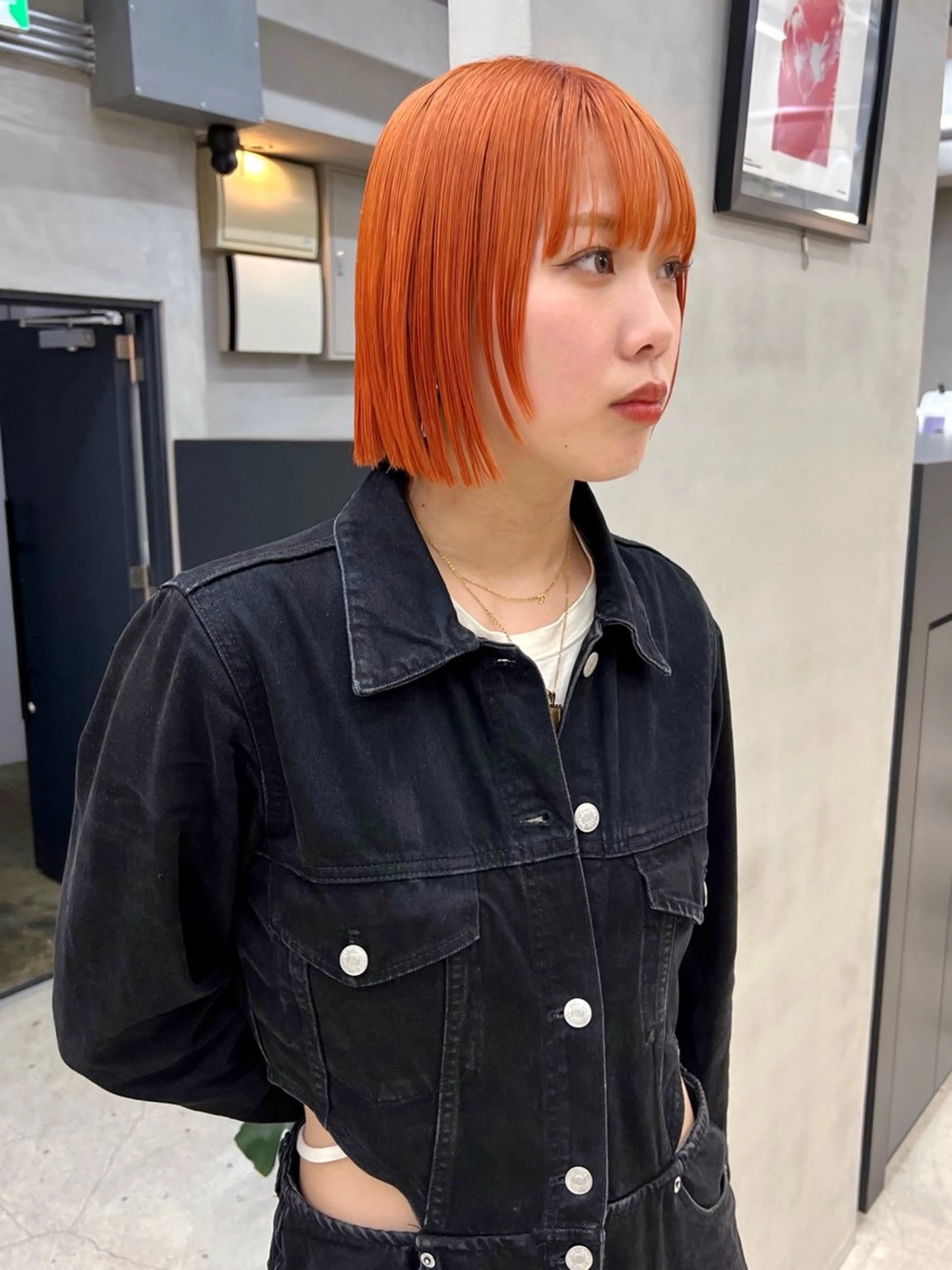 ショート カラー ボブ カット ヘアカラー トリートメント デザイン/レイヤー Kaito🐩/栄のヘアスタイル