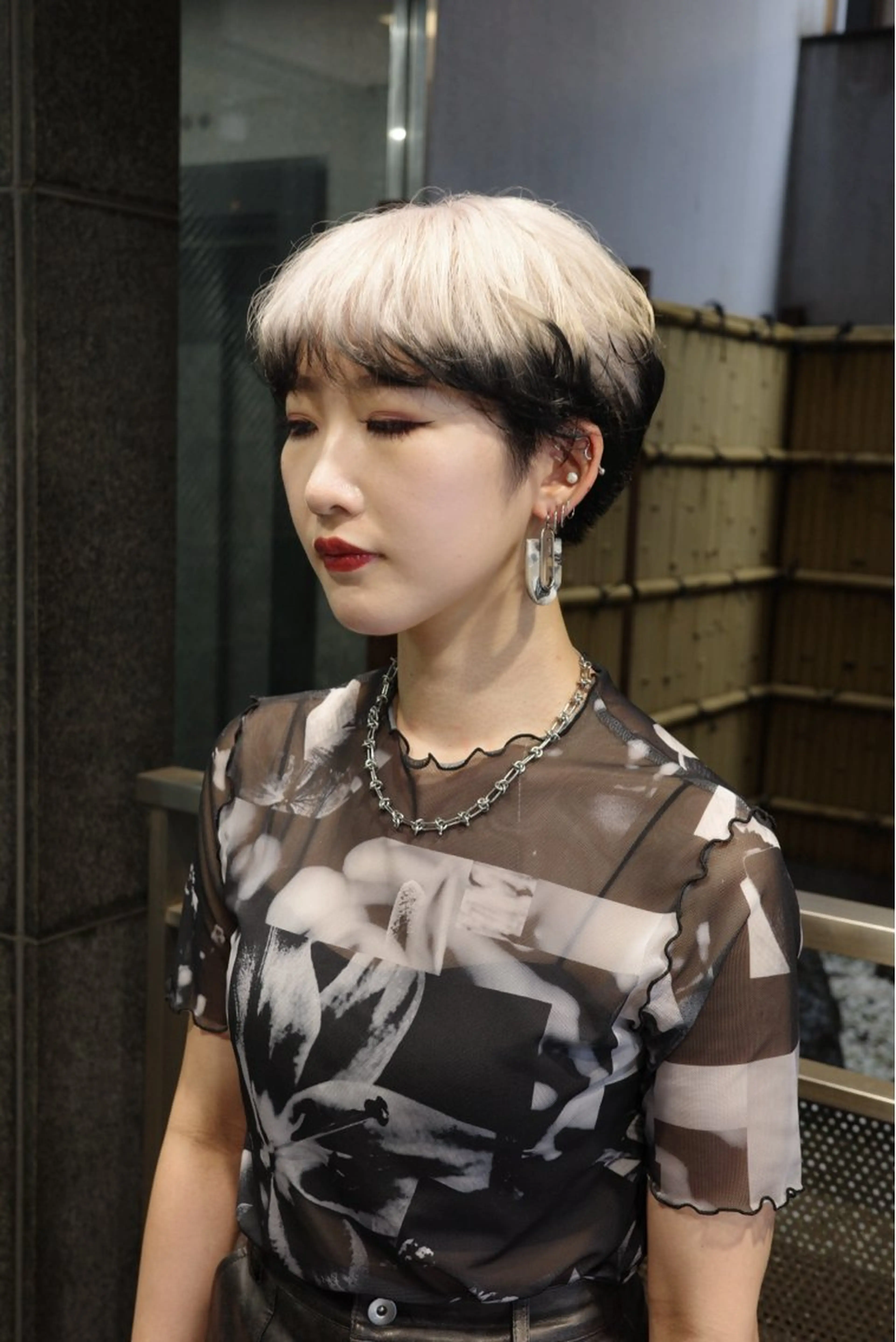 ショート カラー ハイトーンカラー ⭐️NAZUNAのヘアスタイル