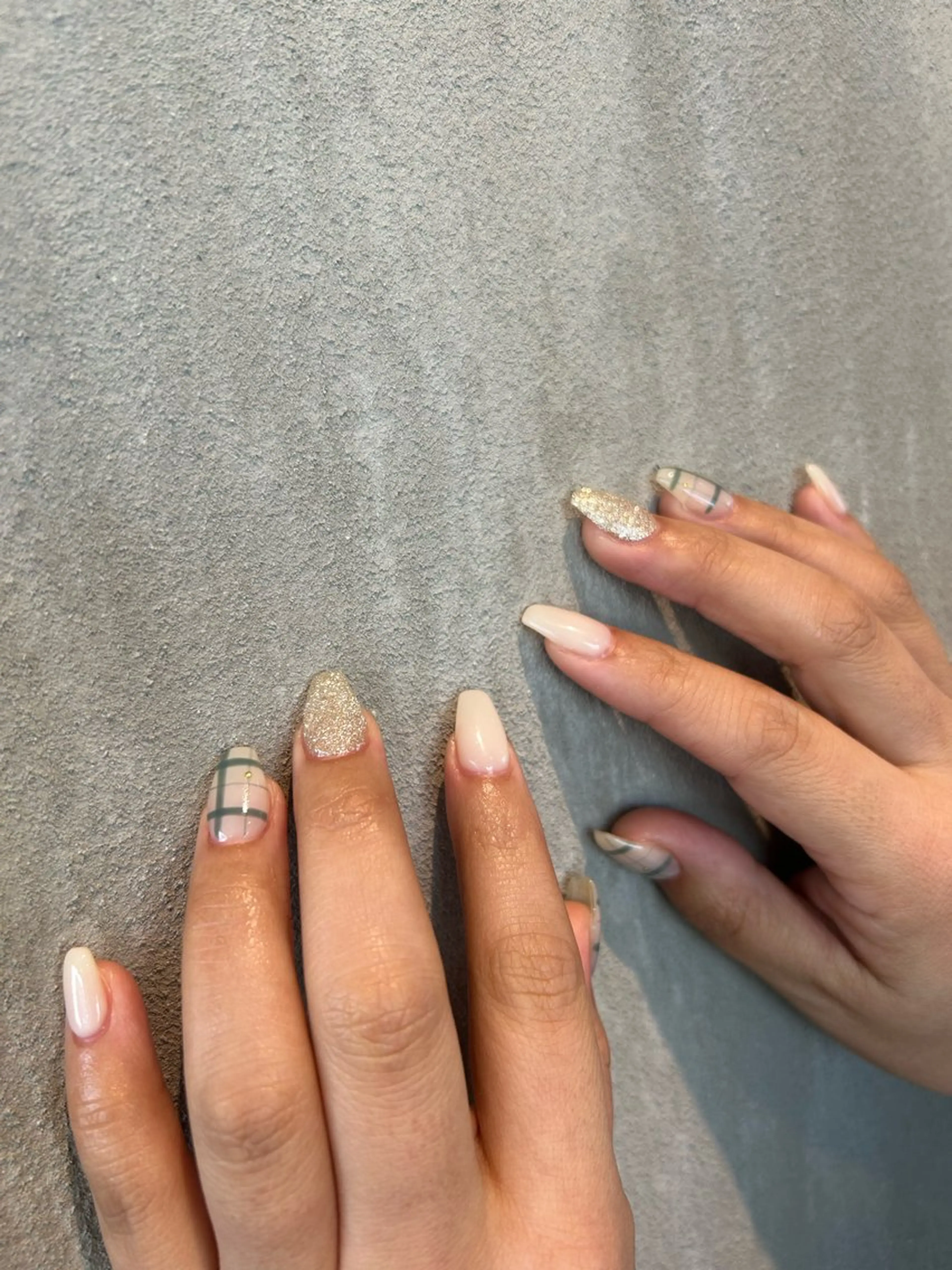 ネイル キラキラネイル ホワイト tote. harunaのネイルデザイン