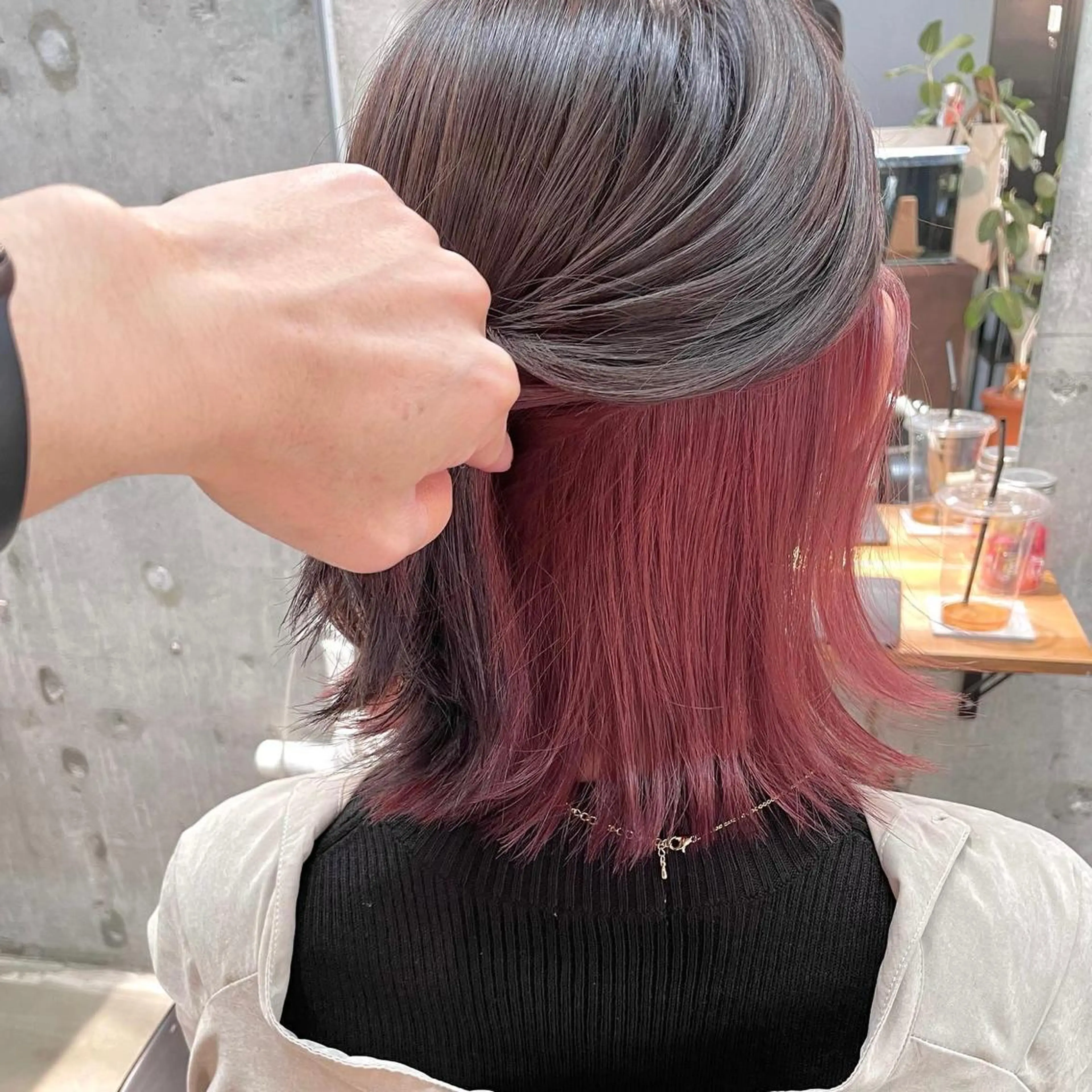 カラー Lowha(ローハ)所属・蓑島廉 ミノシマレンのヘアスタイル