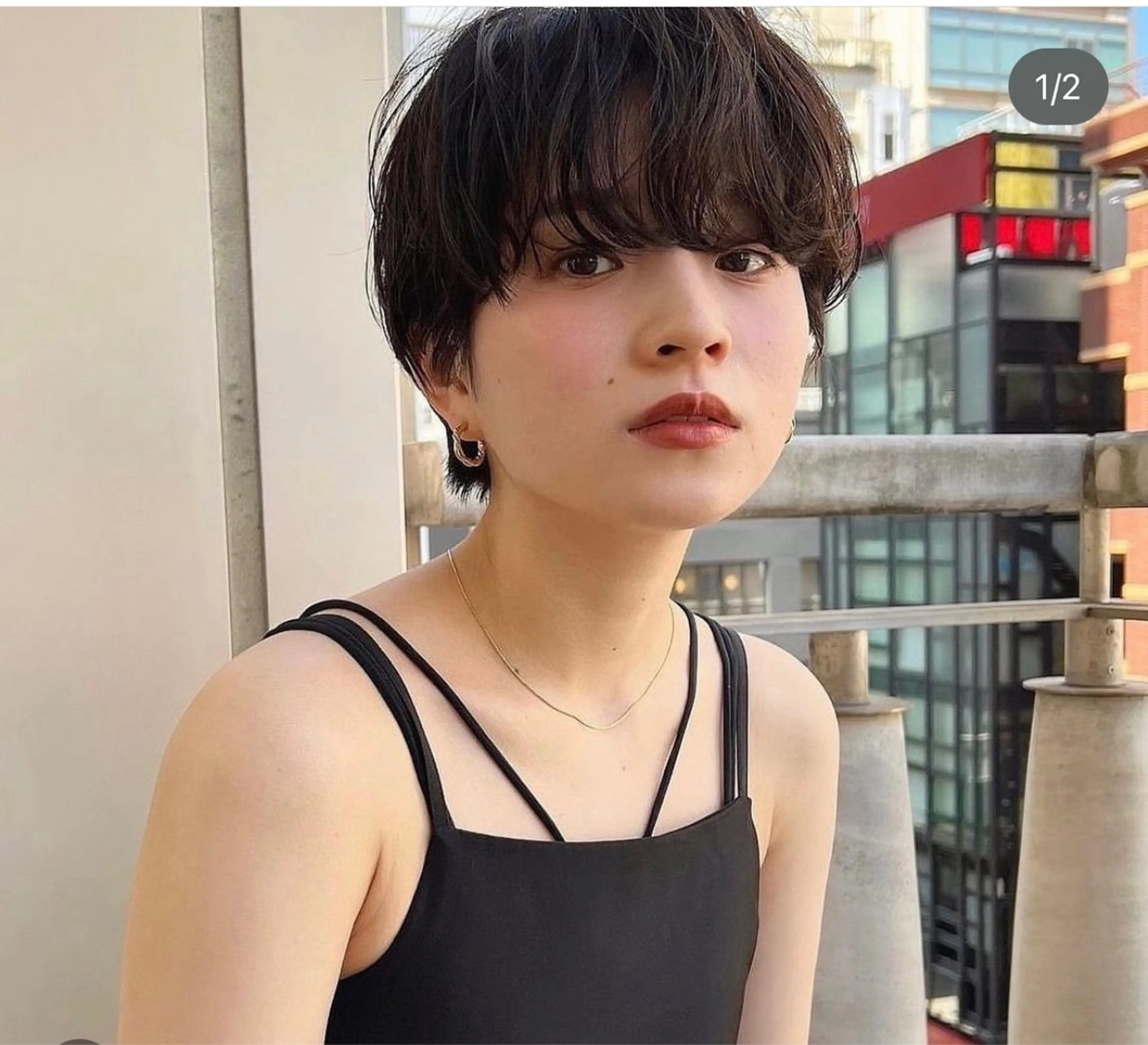 ショート パーマ 似合わせカット /カラー/たきのヘアスタイル