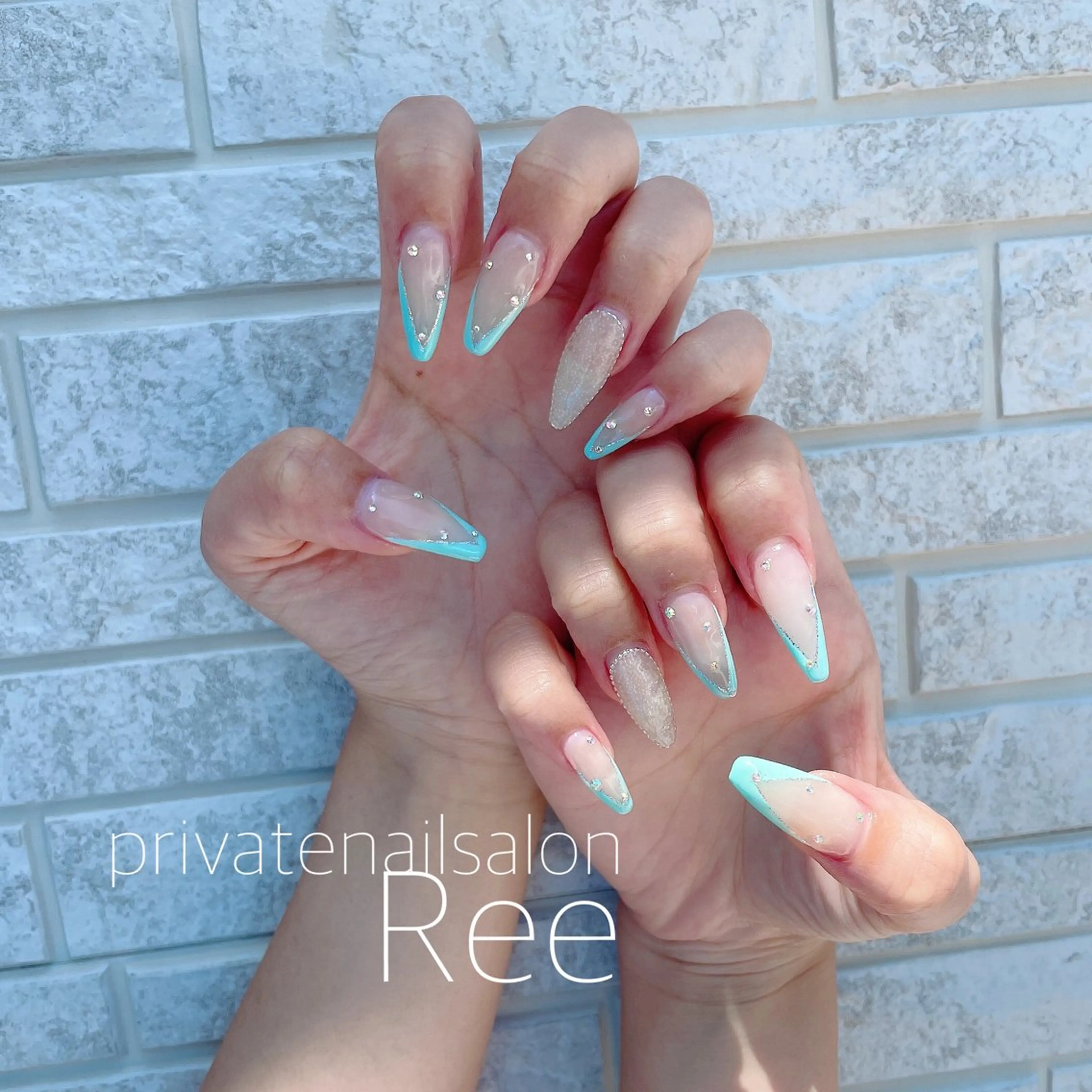 ネイル 知花 梨花のネイルデザイン