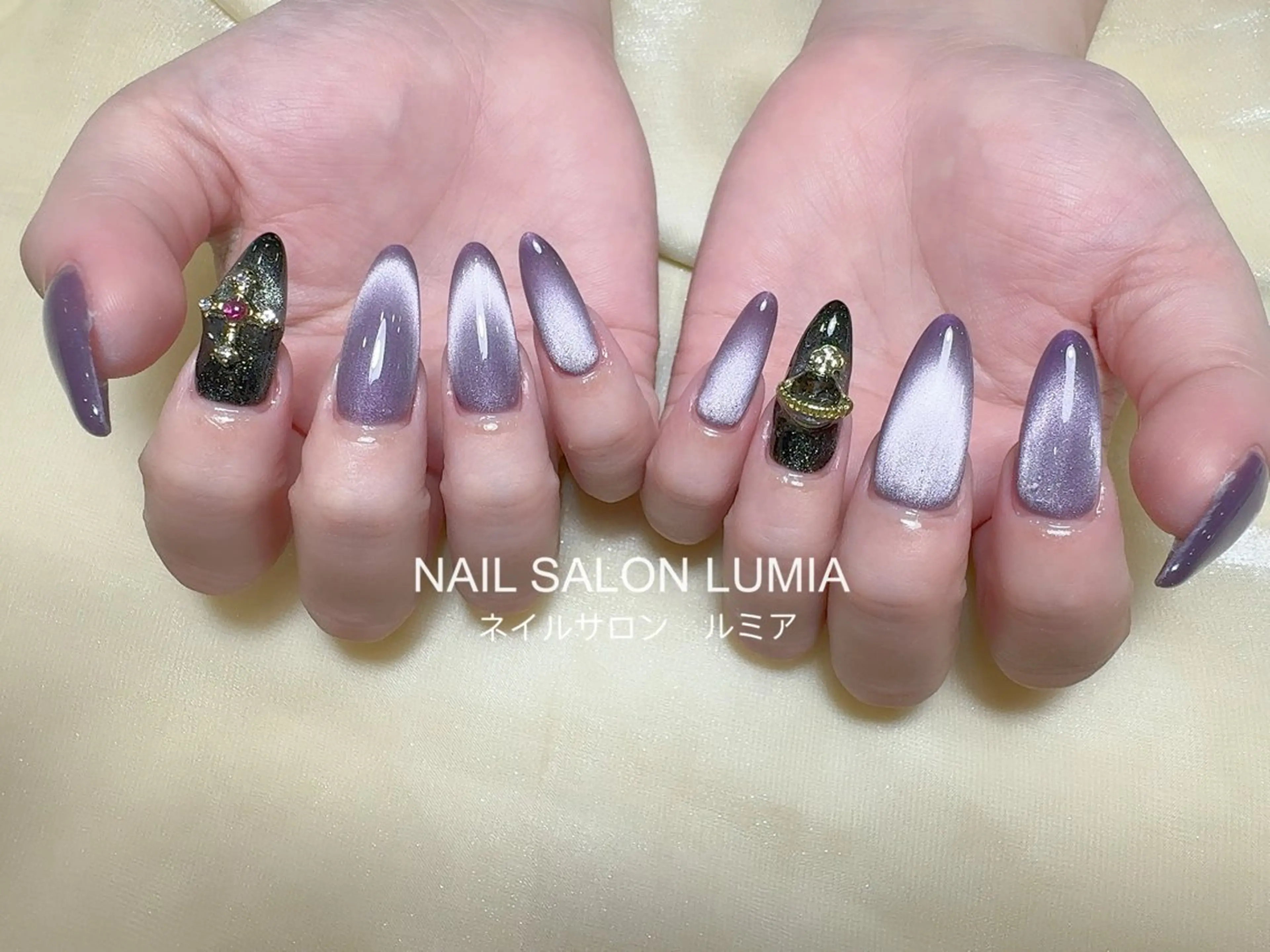 ネイル ハンドネイル ネイルサロン ルミア Lumia 店長のネイルデザイン