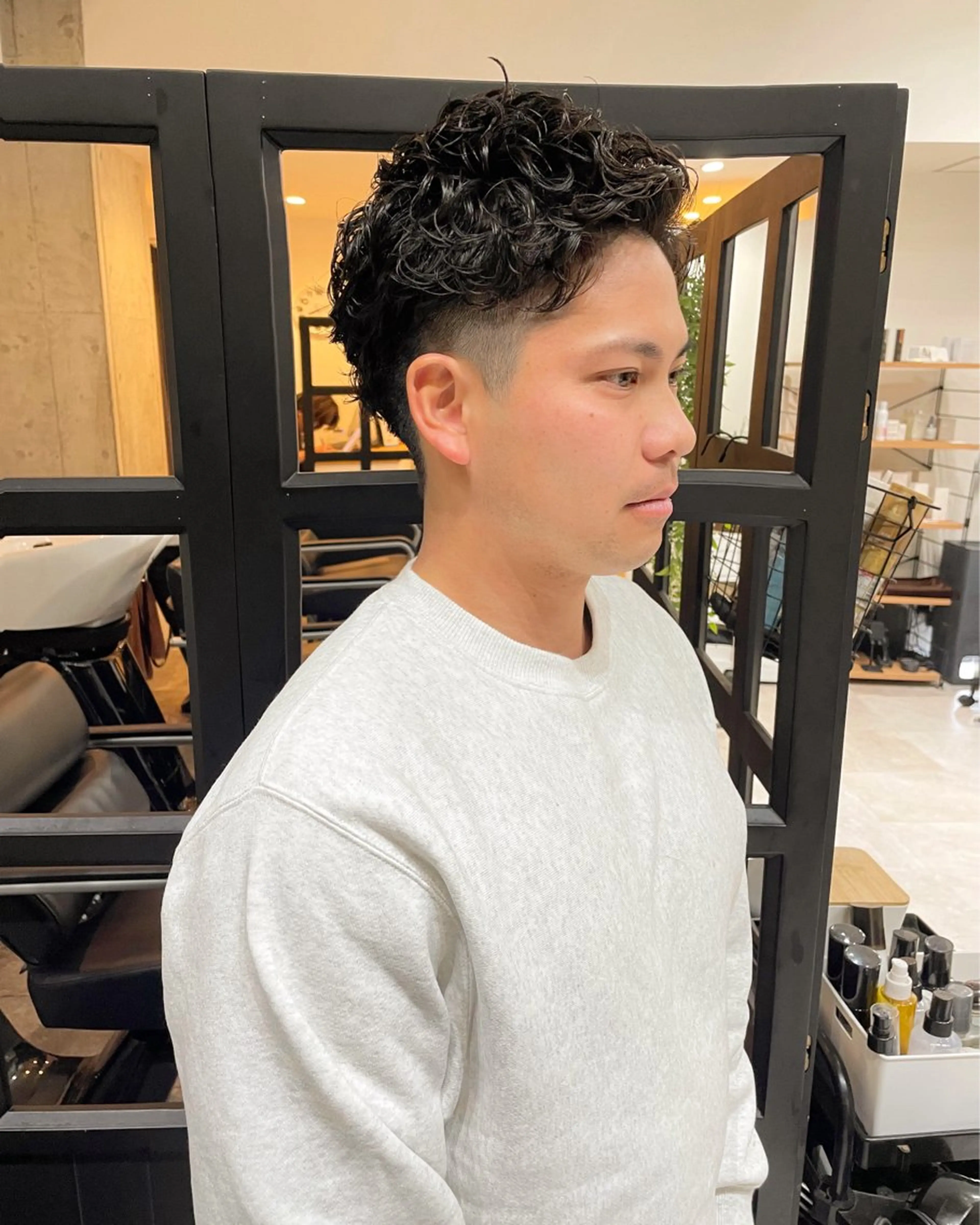 ショート メンズ ビジネス メンズパーマ メンズショート ショートヘア カット ヘッドスパ 堀江将太朗/恵比寿/ メンズカットのヘアスタイル