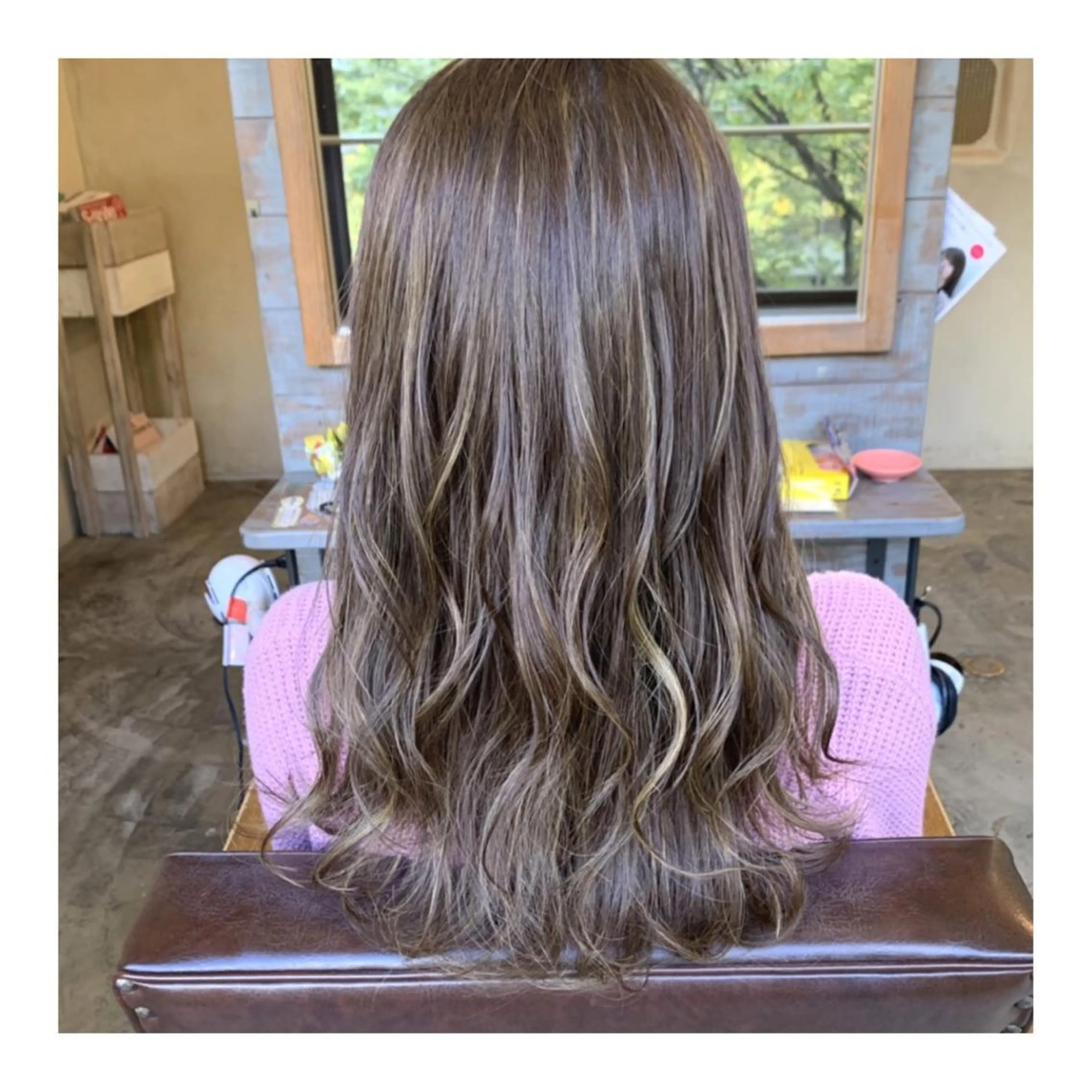 ロング カラー ヘアアレンジ ヘアカラー merci.所属・🌻あいり merci.🌻のヘアスタイル