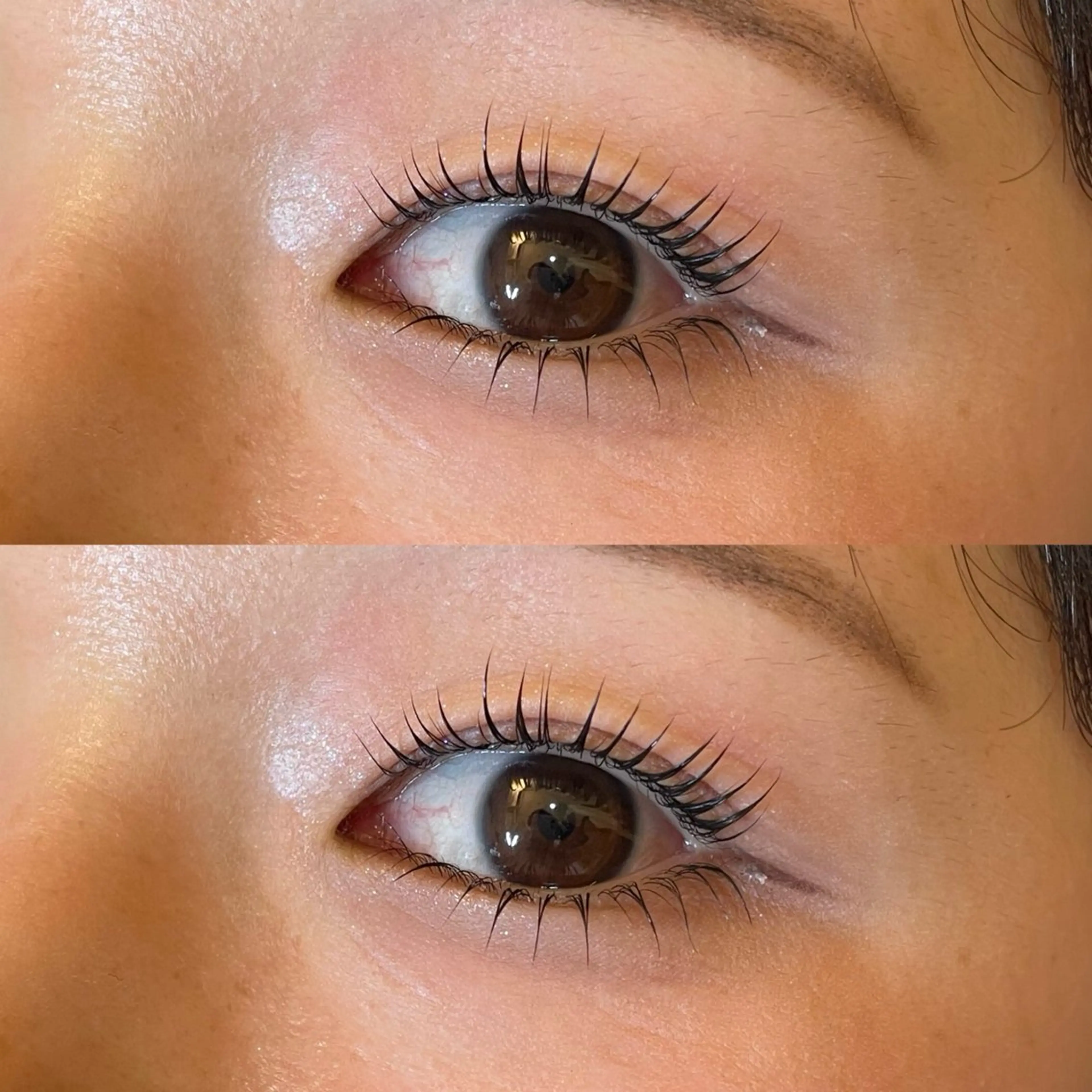 マツエク・マツパ 一重×まつ毛パーマ マツパ アトリエハーロウ なるみのマツエク・マツパデザイン