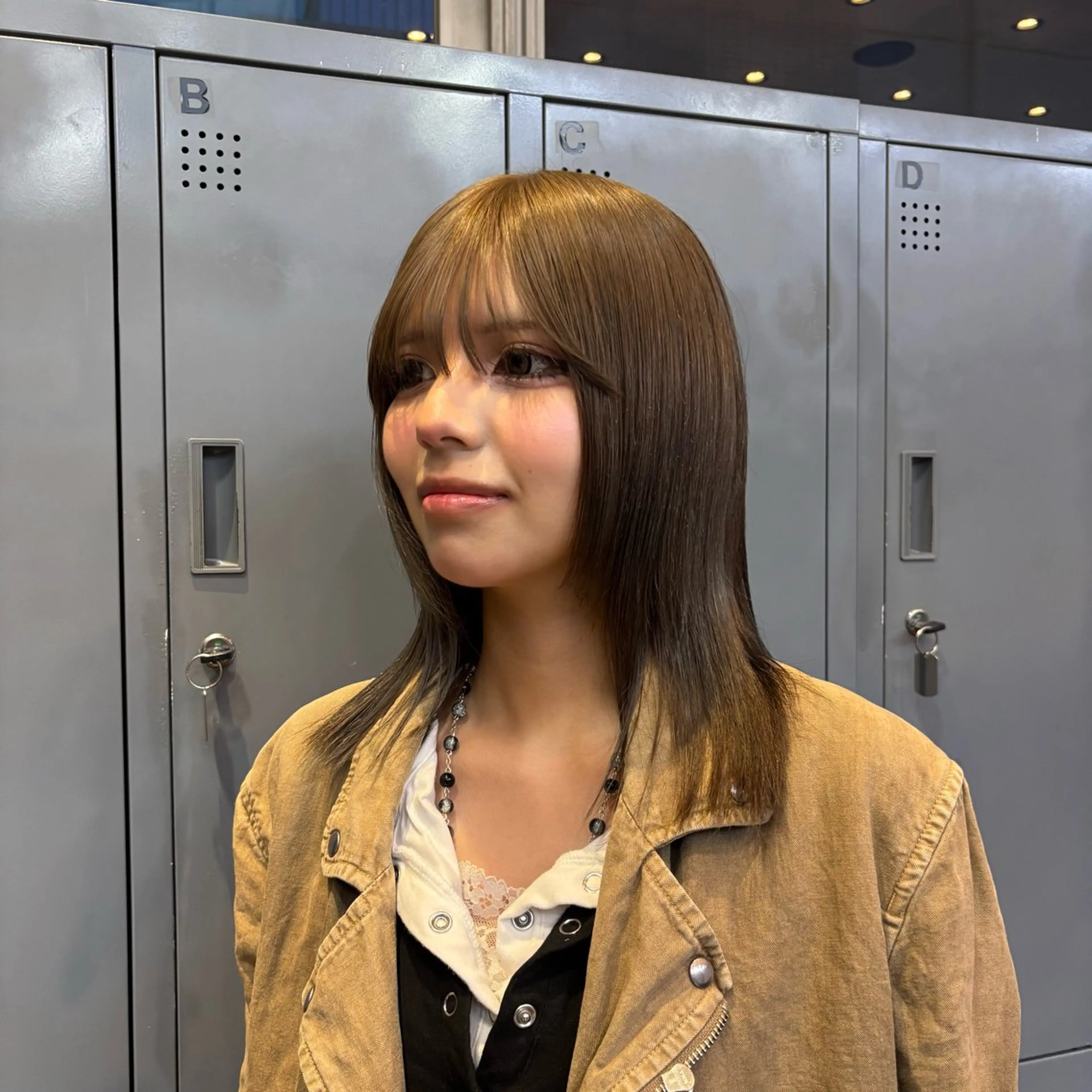 セミロング ☘️かわいいハイトー ン☘️nonokaのヘアスタイル