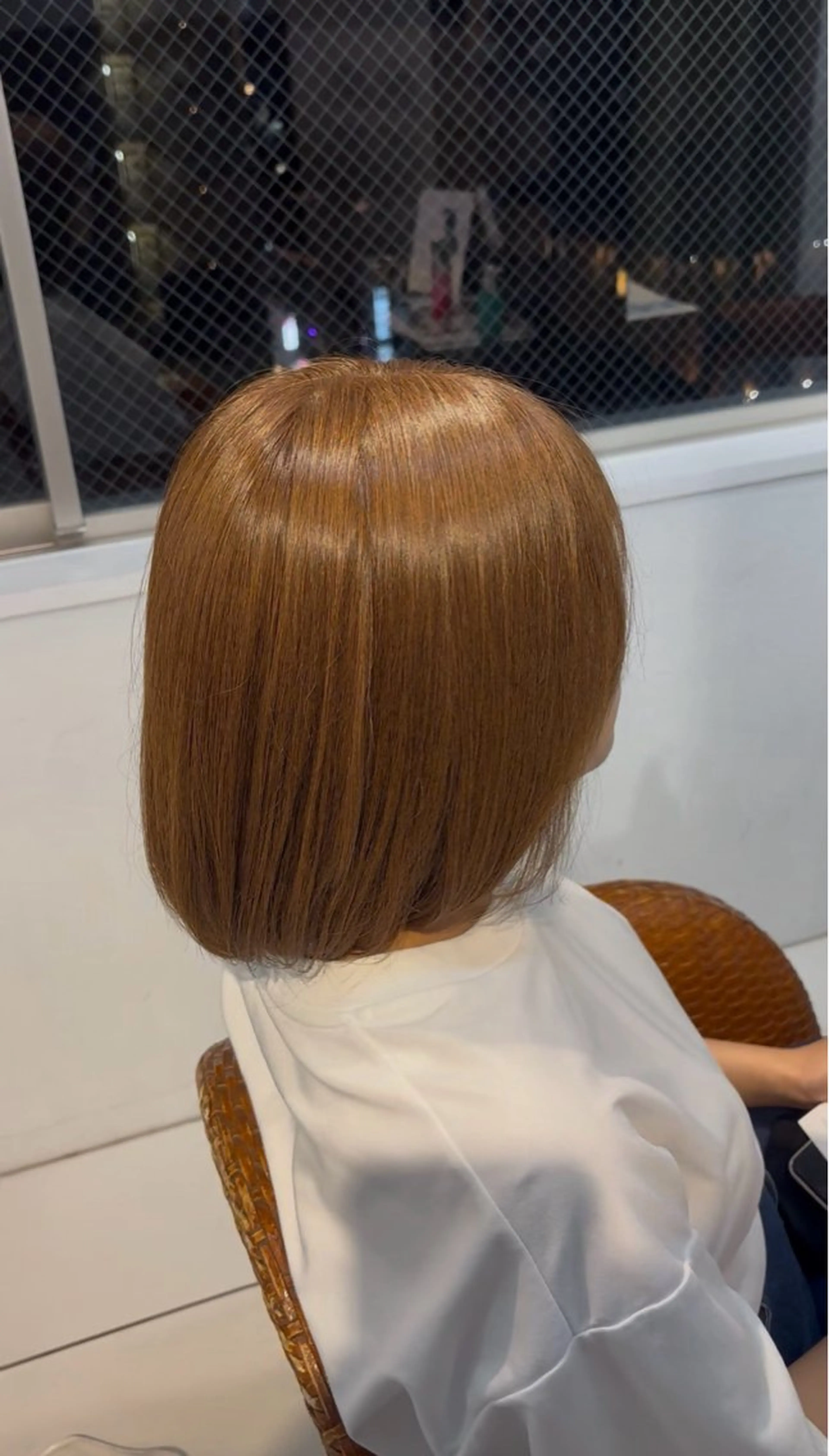 ミディアム カラー ヘアカラー 毛利 拓夢のヘアスタイル