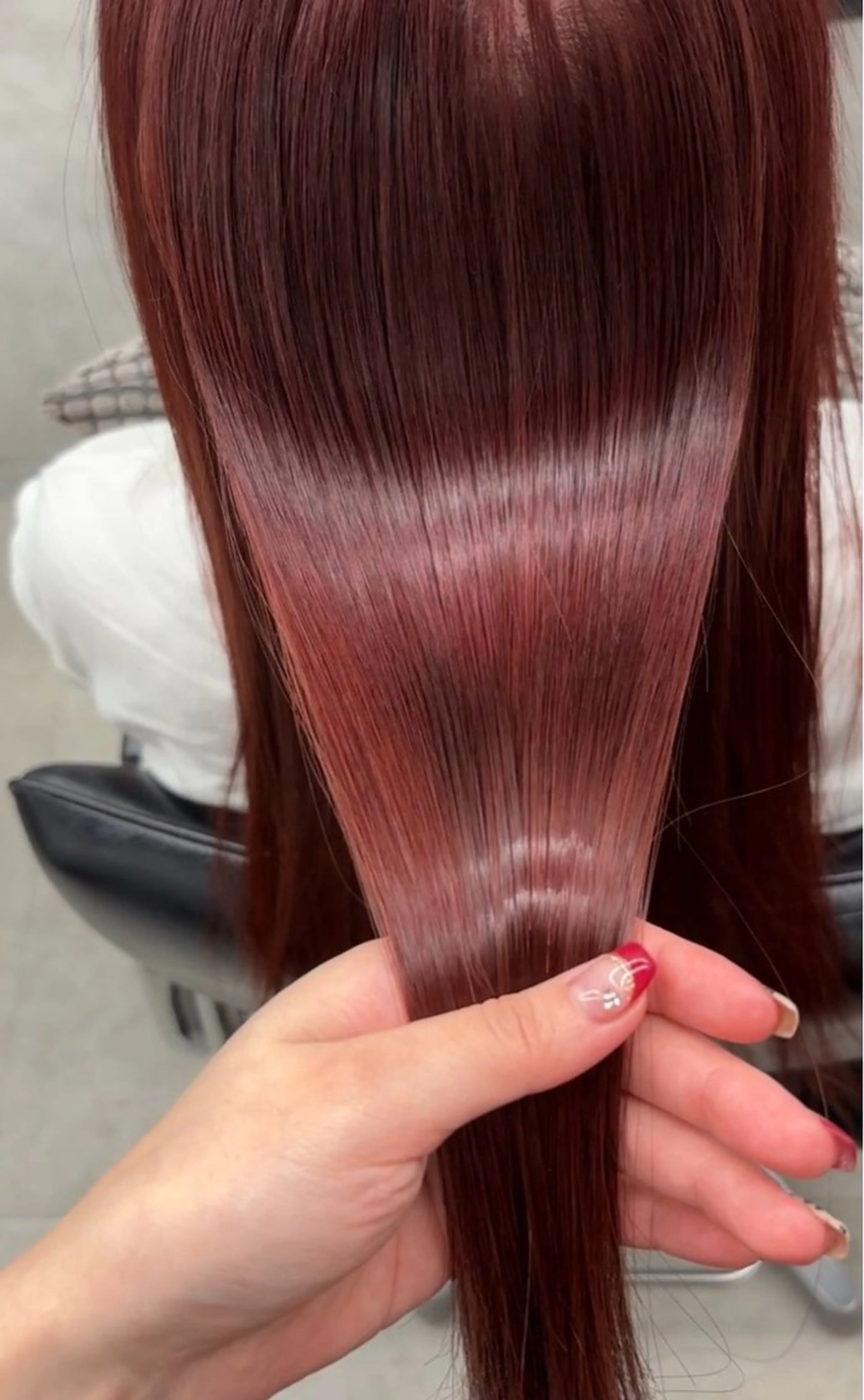 ロング 縮毛矯正 トリートメント ヘアカラー 縮毛矯正 トリートメント 宮尾 星夢のヘアスタイル