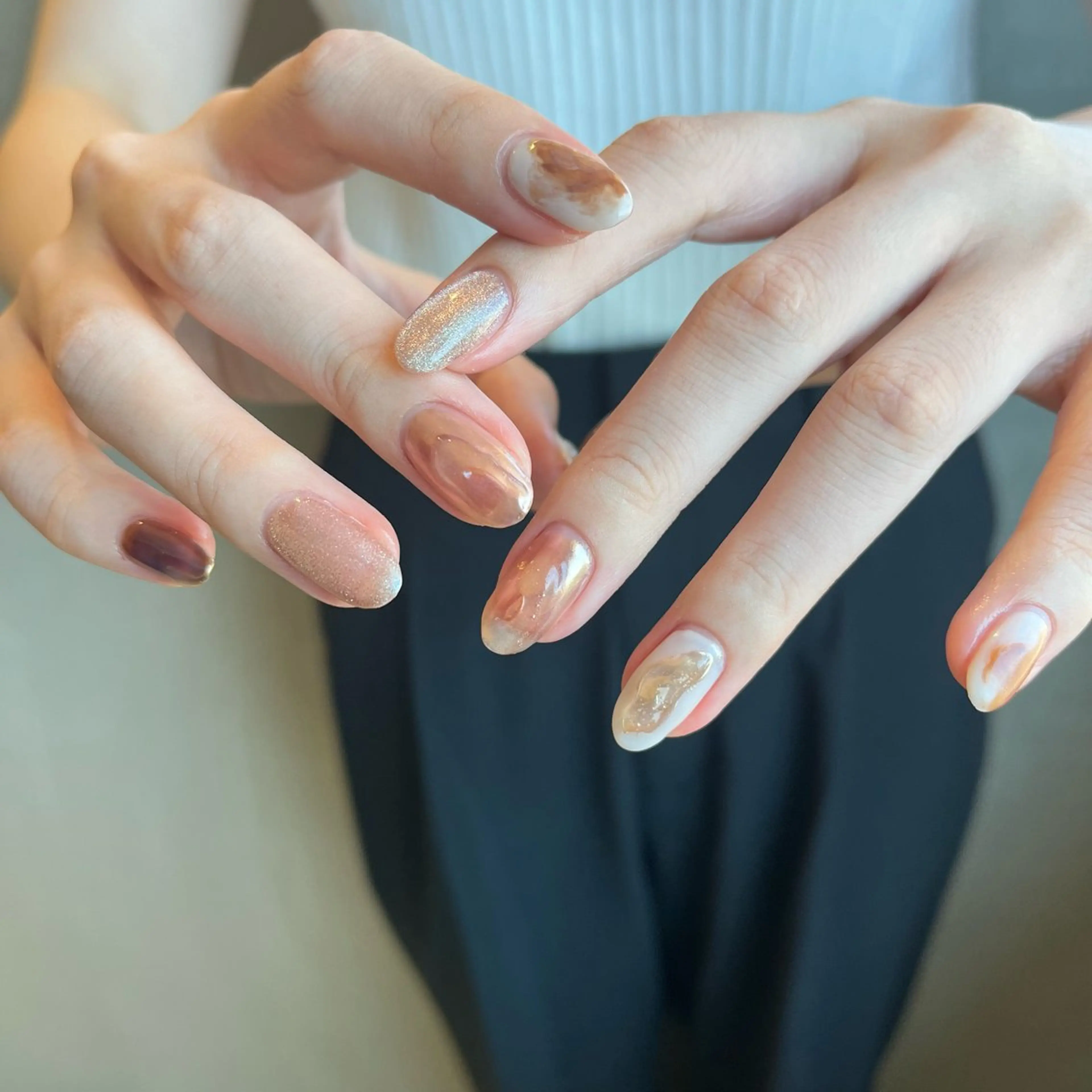 ネイル mano+所属・砂田 はるかのネイルデザイン