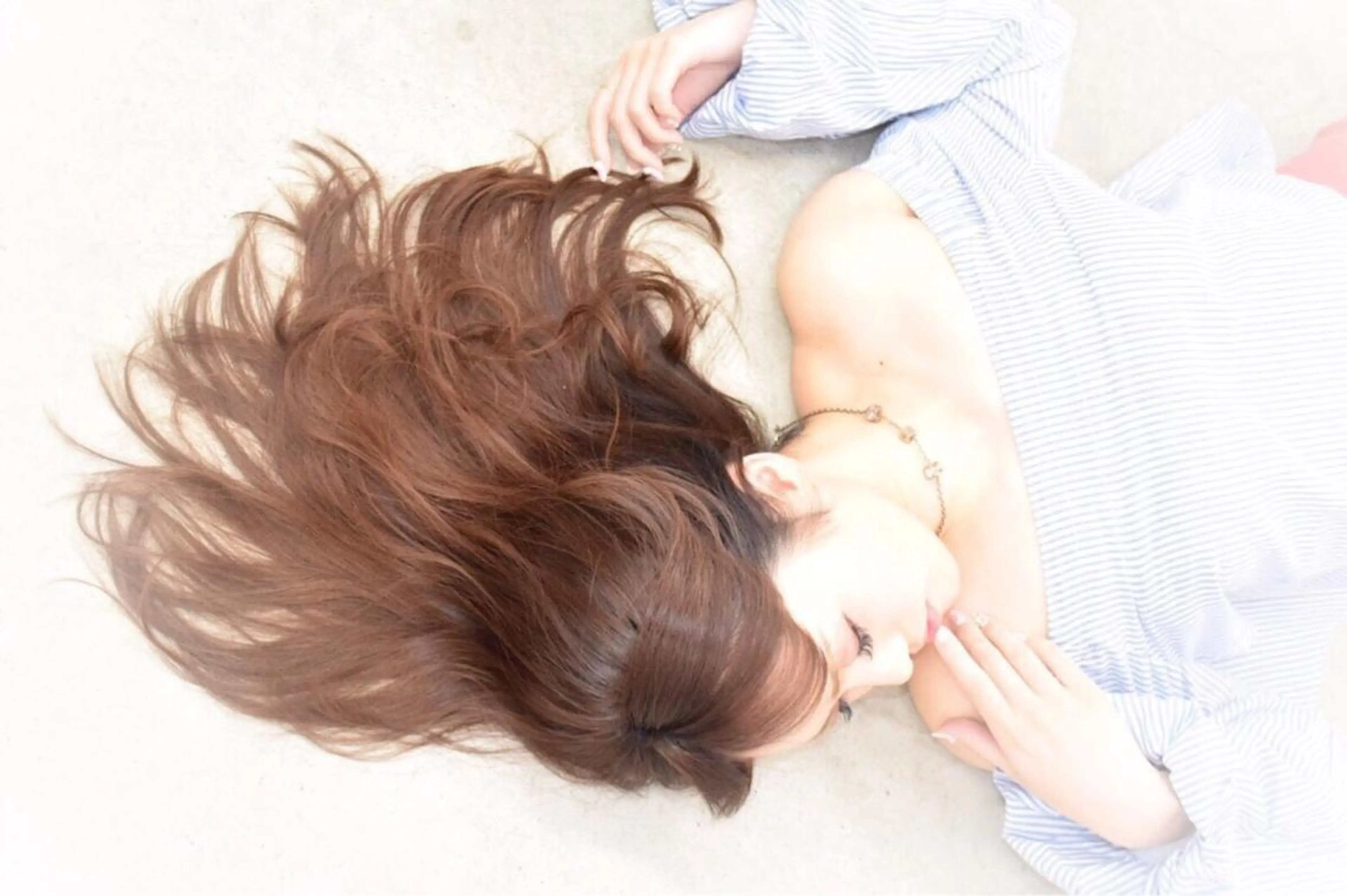 ロング カラー パーマ ヘアアレンジ メンズ キッズ ネイル マツエク・マツパ 【＋ libero.hair labo】  リベロ・ヘアーラボ所属・ディレクター DAIKIのヘアスタイル