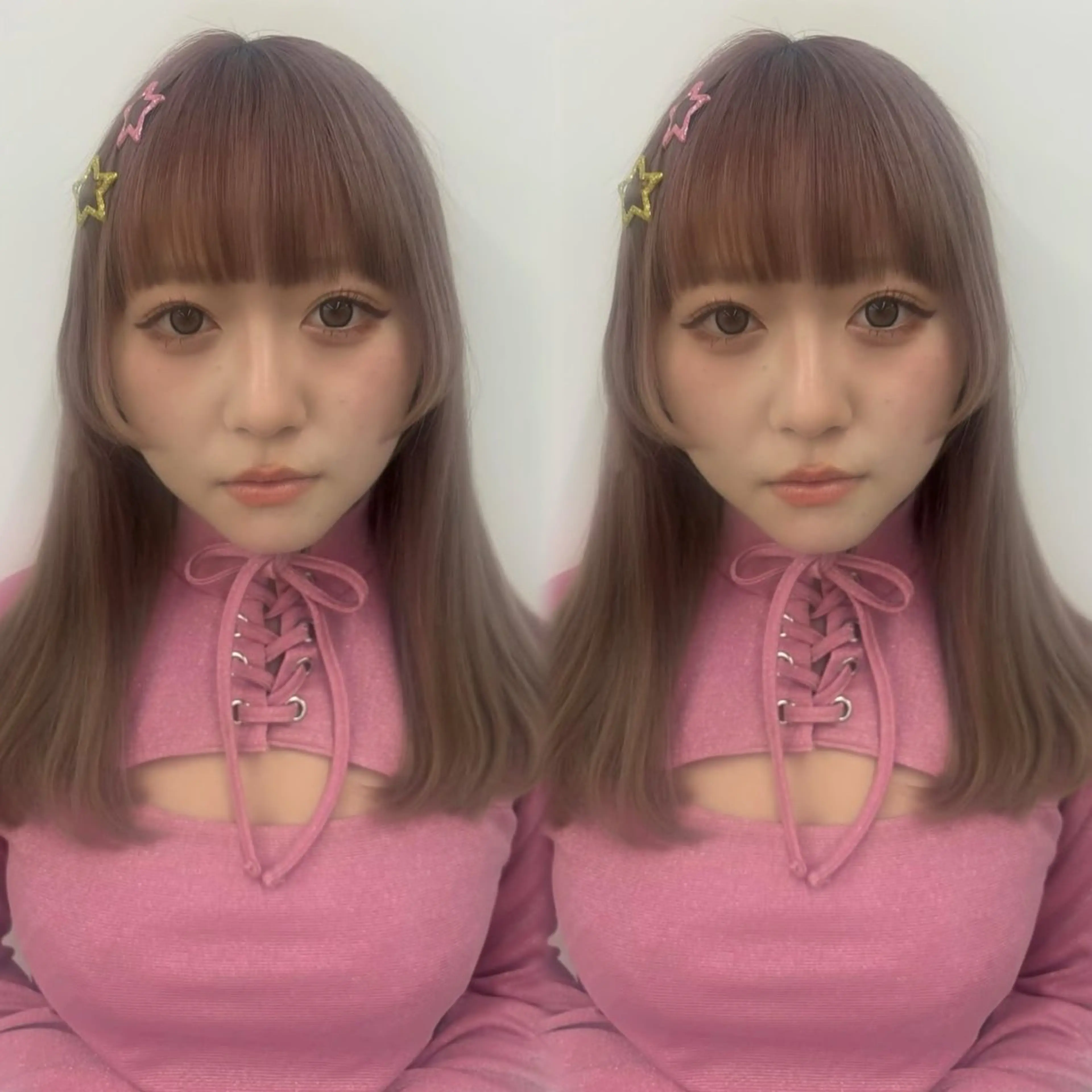 ロング ヘアカラー girlyハイトーン /uki /渋谷🎀のヘアスタイル