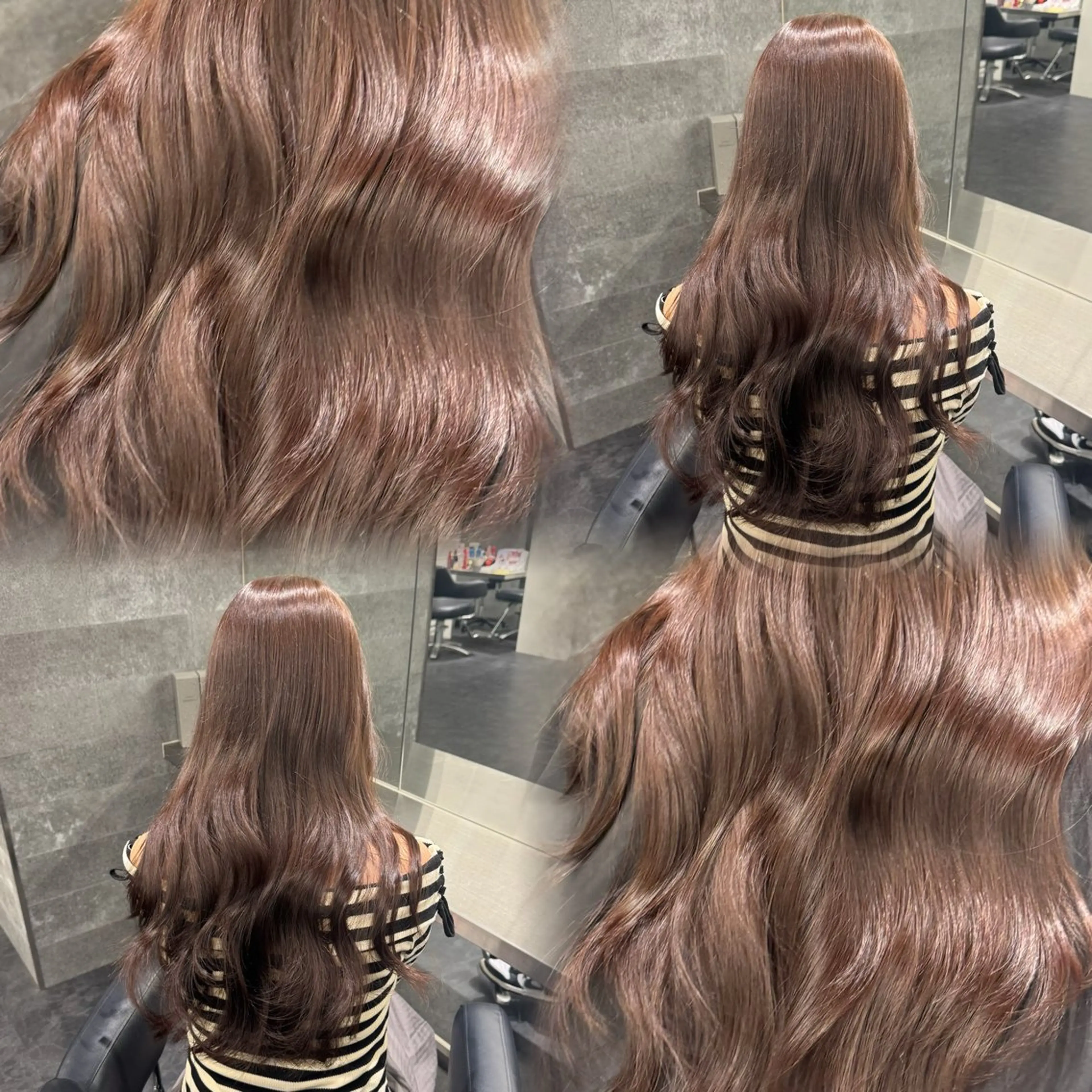 カラー ヘアカラー トリートメント SKNOW所属・艶カラー🤍/ 韓国ヘア🎀めいのヘアスタイル