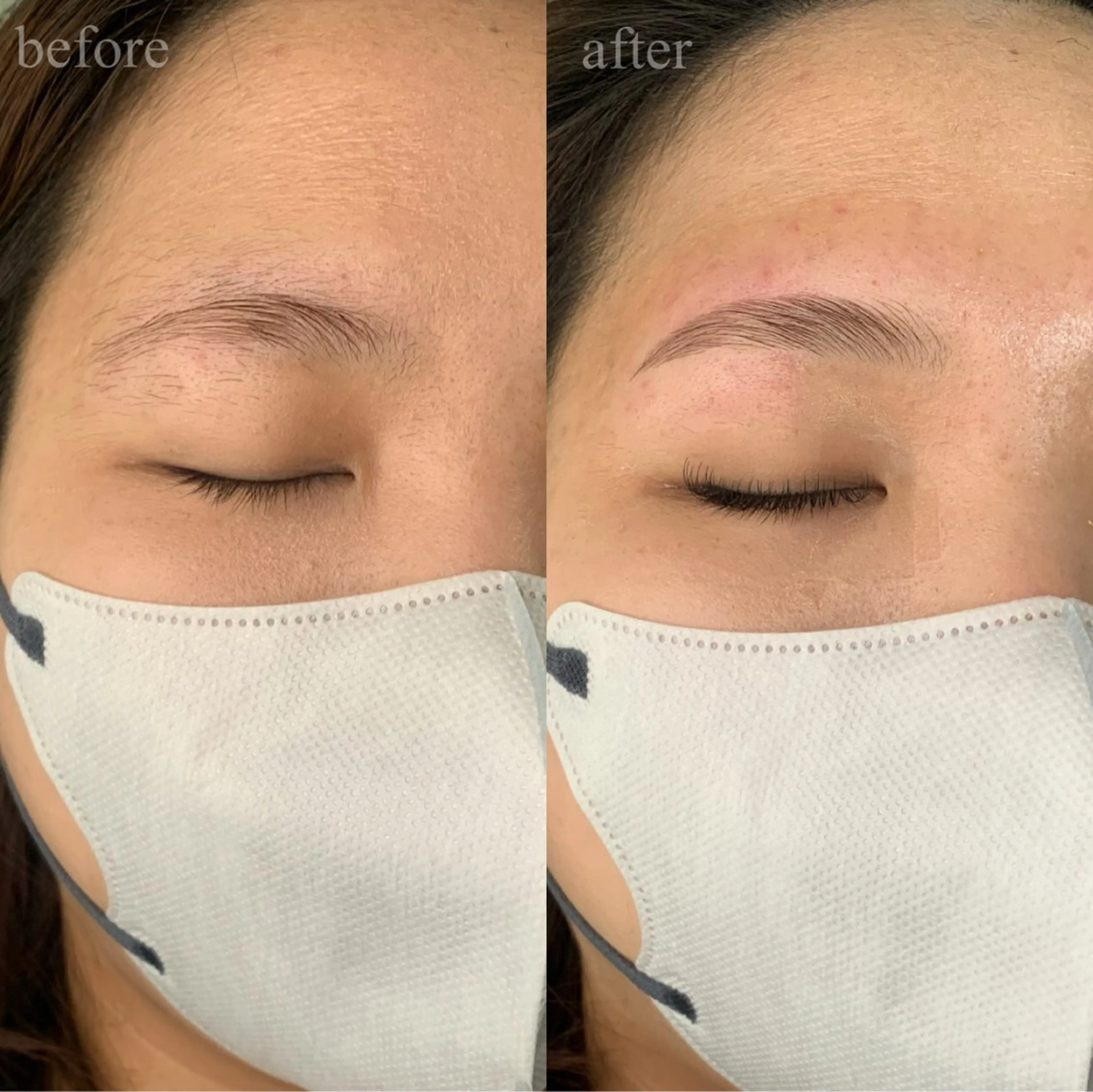 アイブロウ 眉カラー ハリウッドブロウリフト eyelash salon　io..のマツエク・マツパデザイン