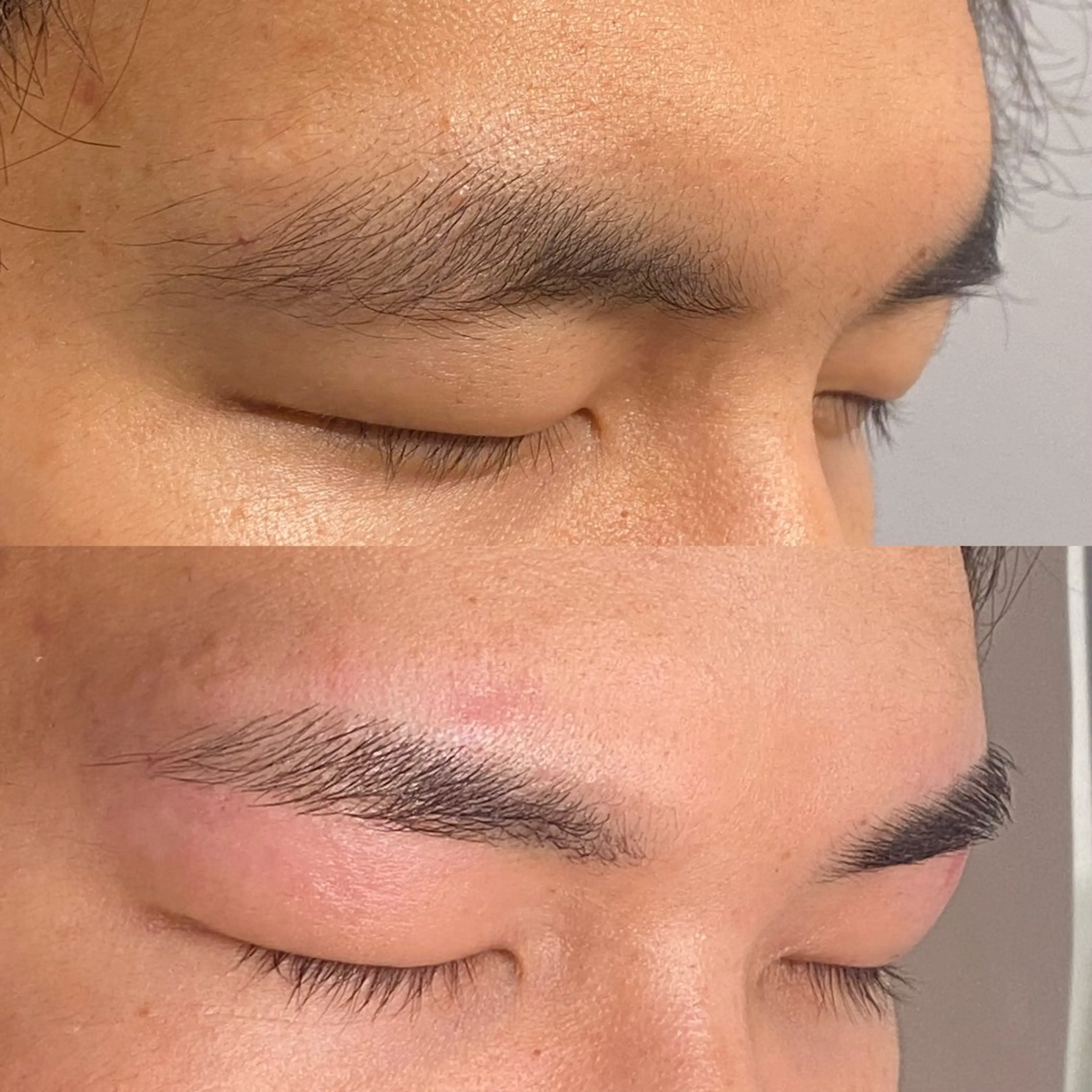 アイブロウ 眉カラー 眉毛ワックス脱毛 西島 雪輝のマツエク・マツパデザイン