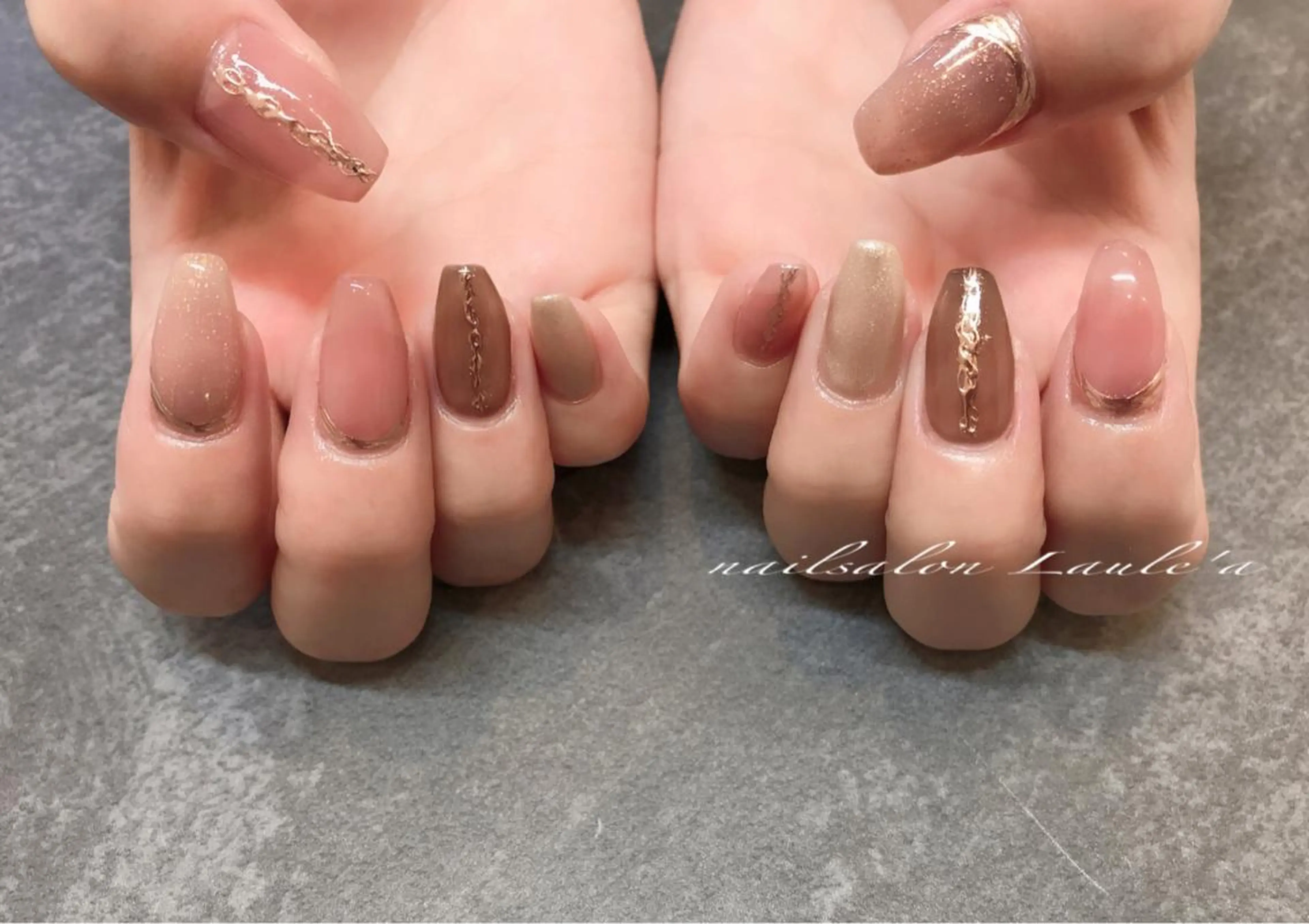 ネイル nailsalon Laule'aのネイルデザイン