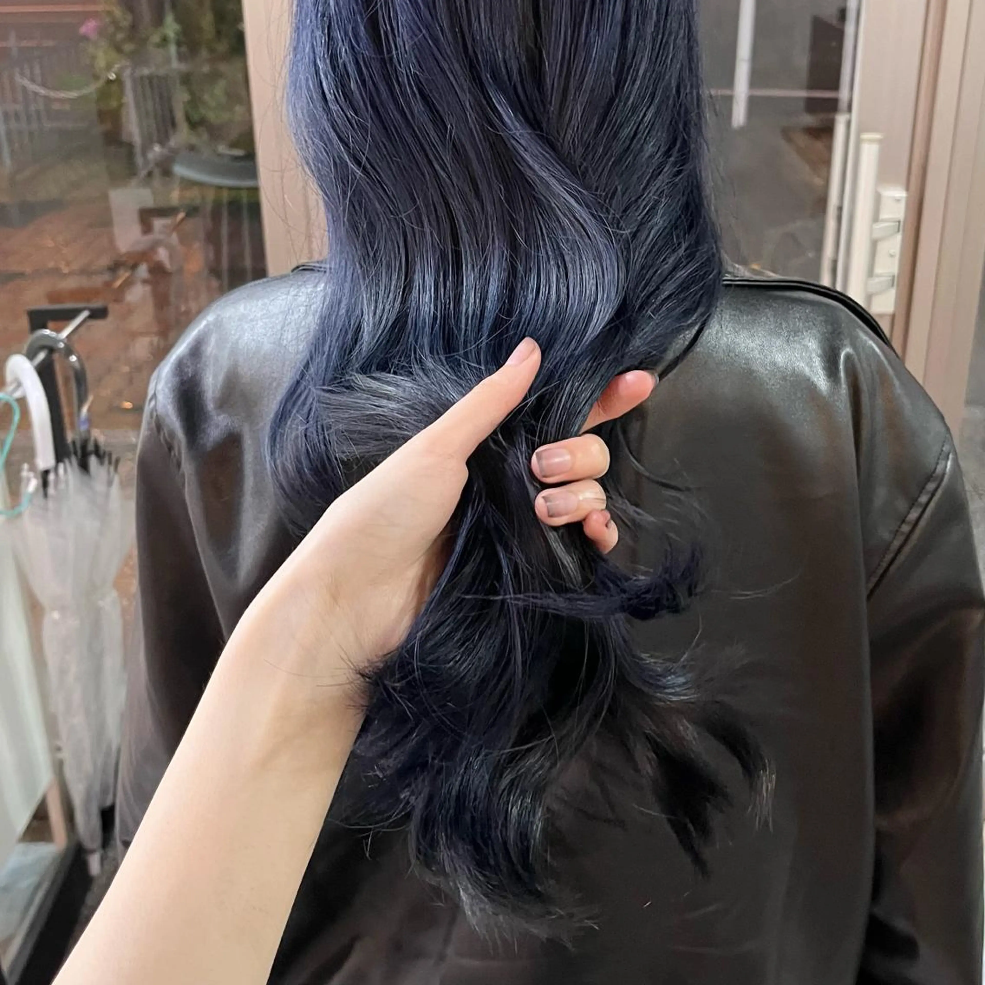 ロング カラー あ あのヘアスタイル