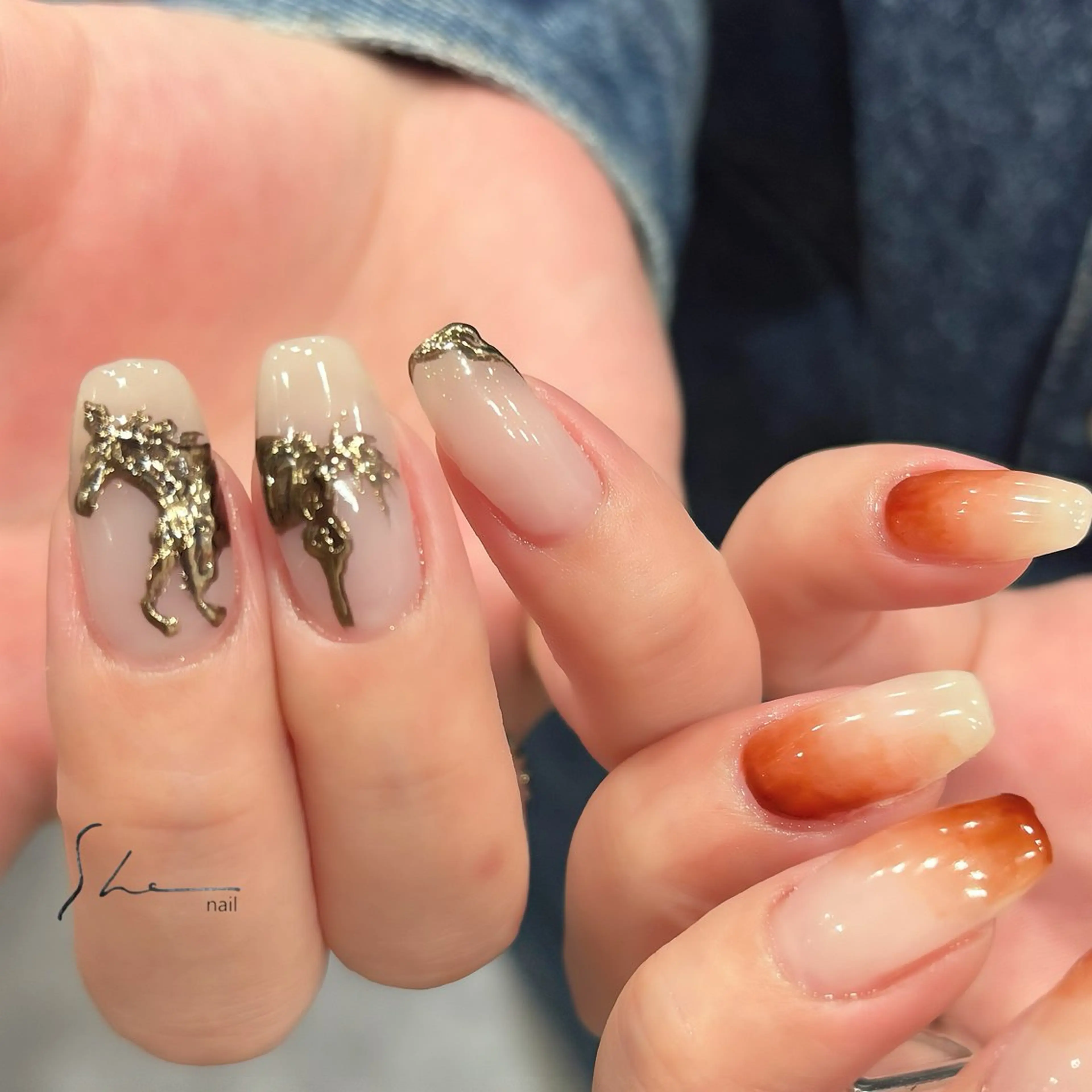 ネイル ハンドネイル SHE所属・SHE adusaのネイルデザイン