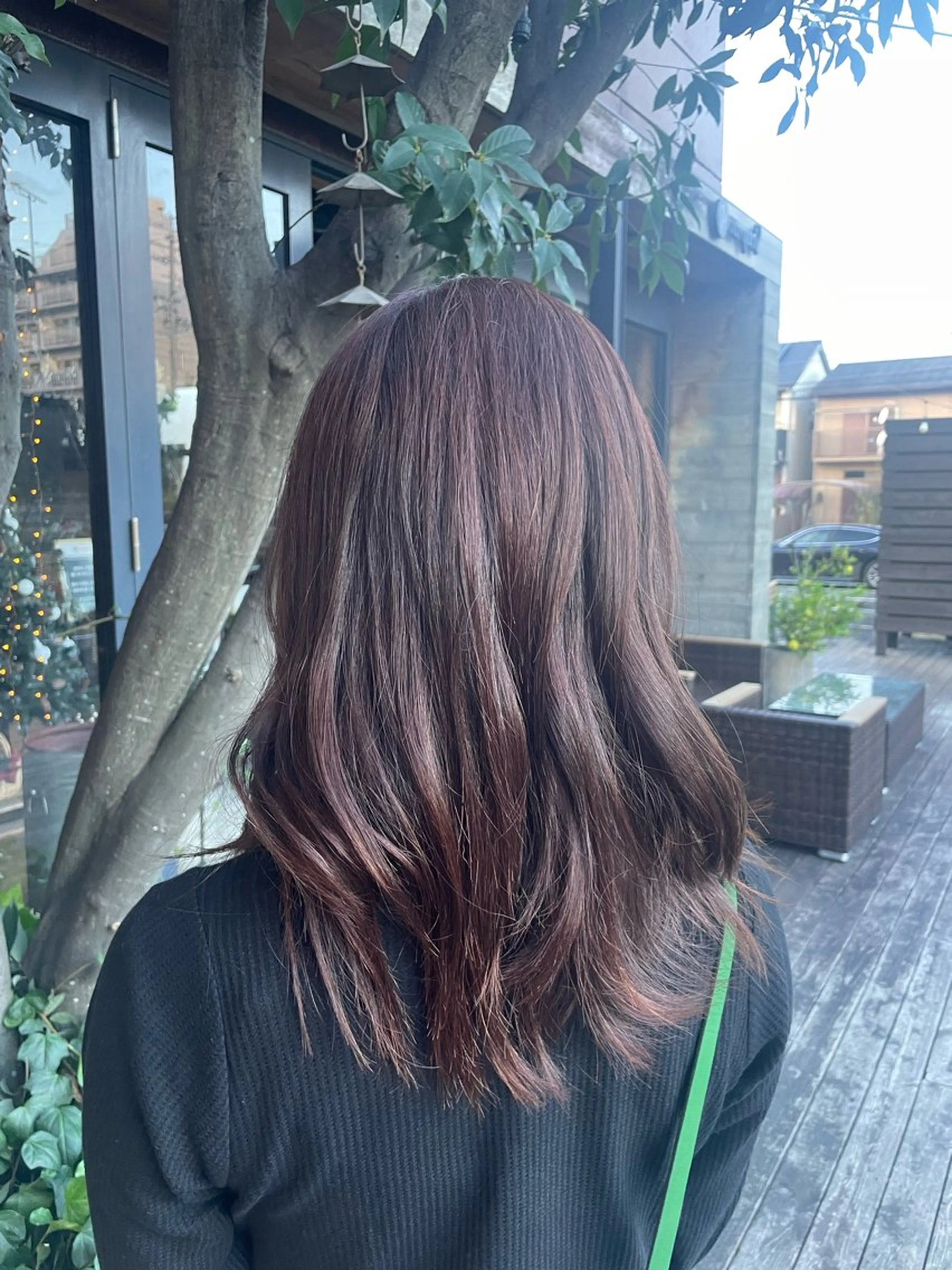 ロング カラー 梨子🐣艶カラー🌈 ダメージレス💖のヘアスタイル