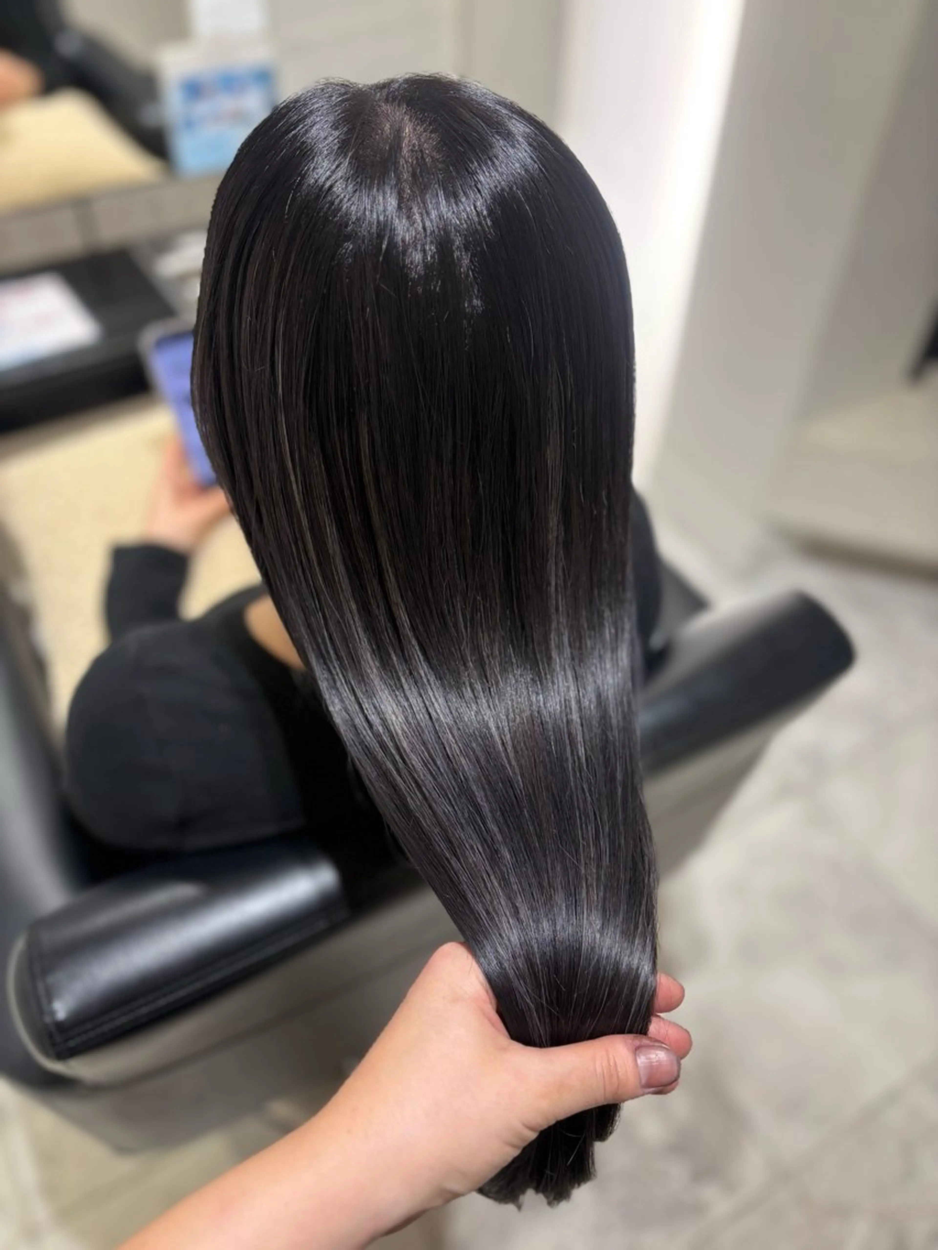 ロング カラー ヘアカラー 浜崎 千亜のヘアスタイル