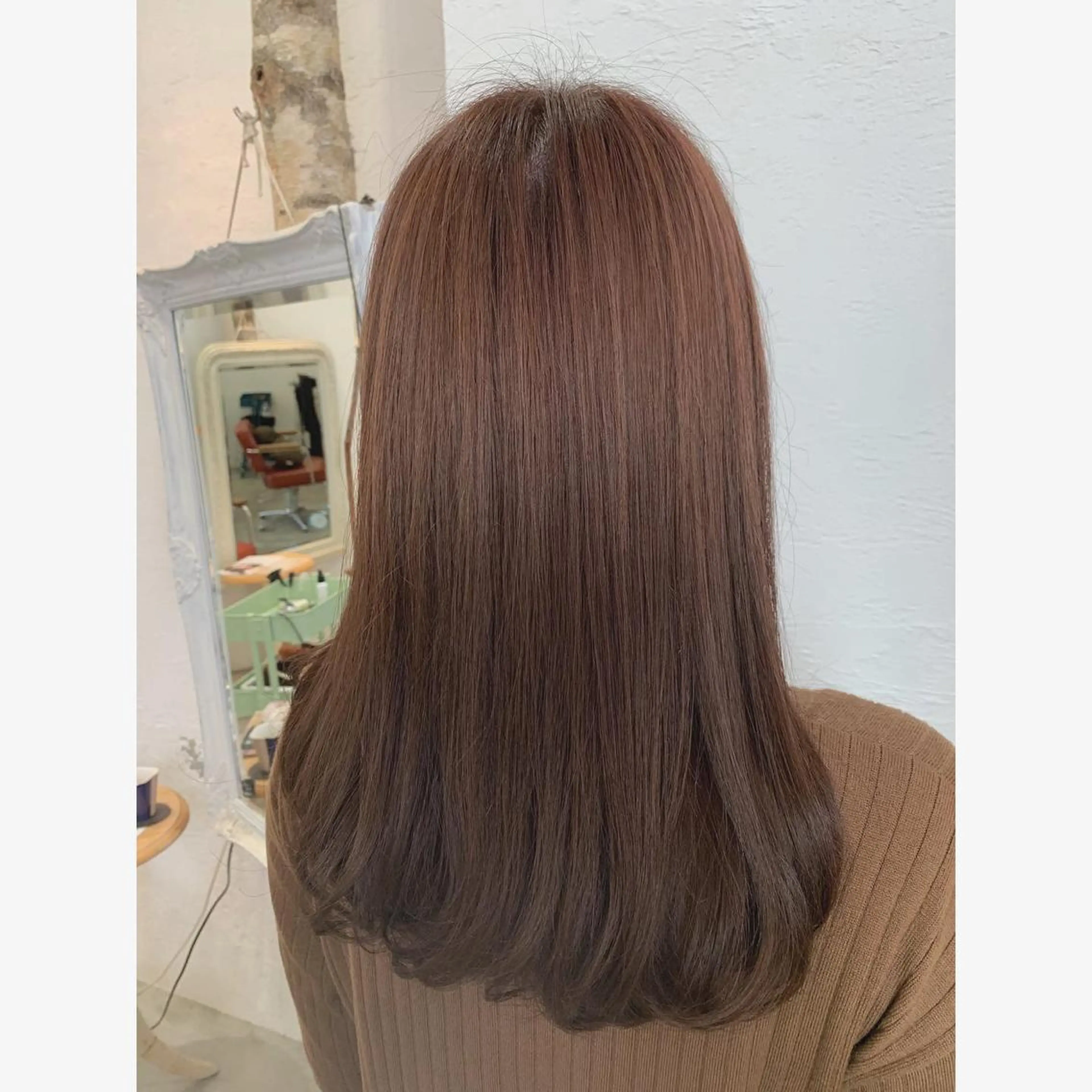 ロング カラー fio マナミのヘアスタイル