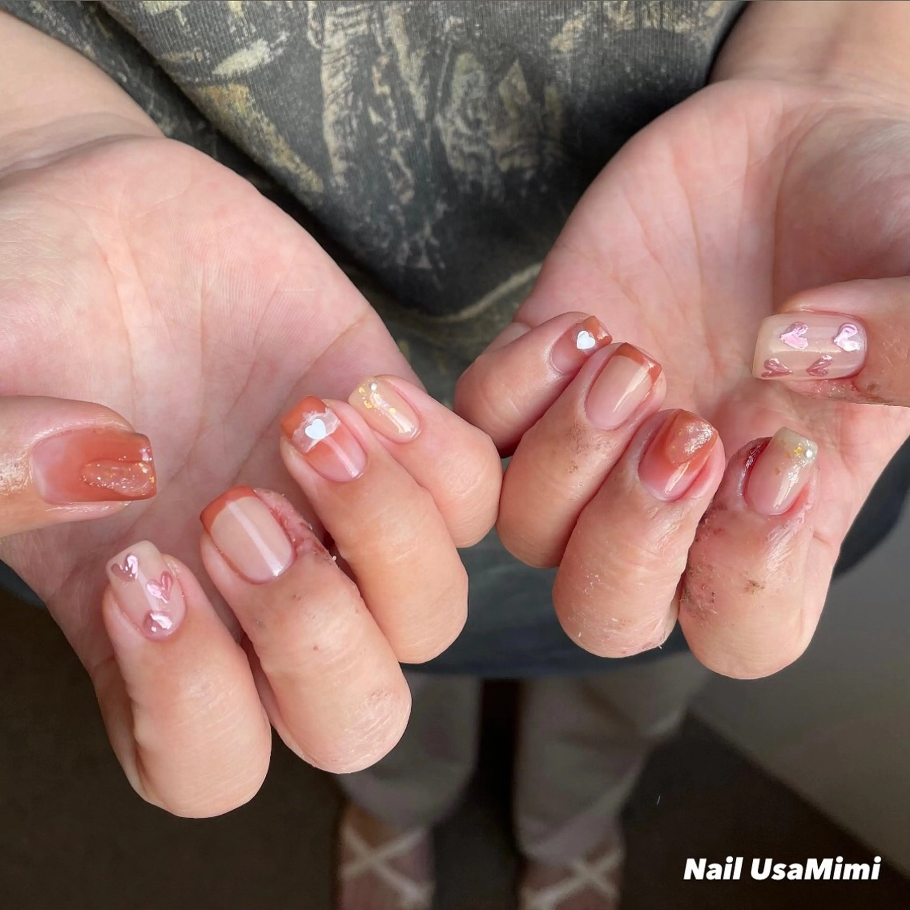 ネイル 本町ネイルNail UsaMimiのネイルデザイン