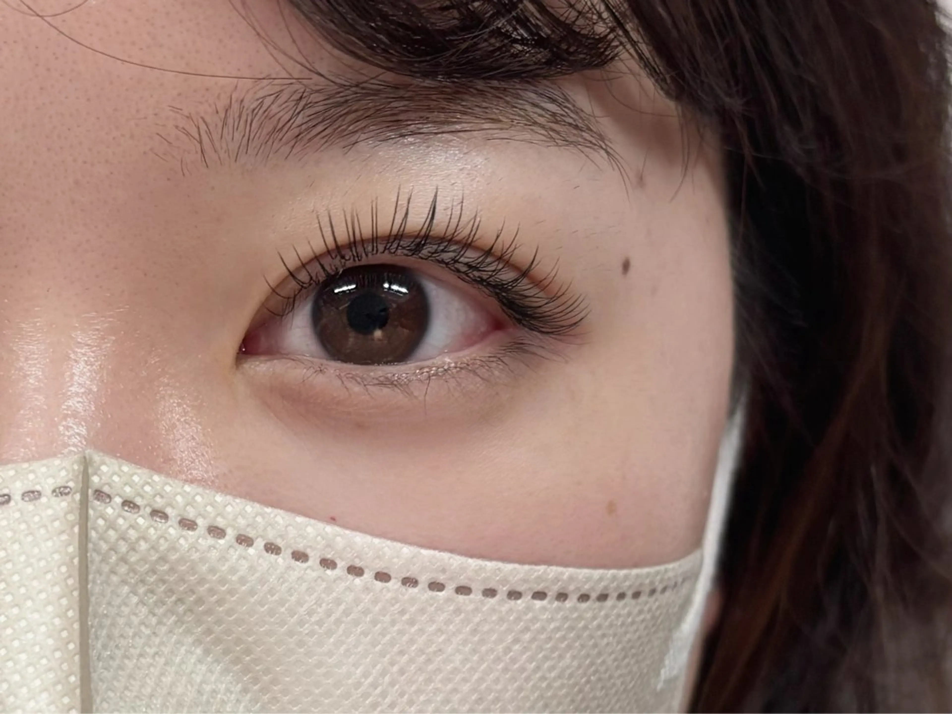 マツエク・マツパ フラットラッシュ premage Yunaのマツエク・マツパデザイン