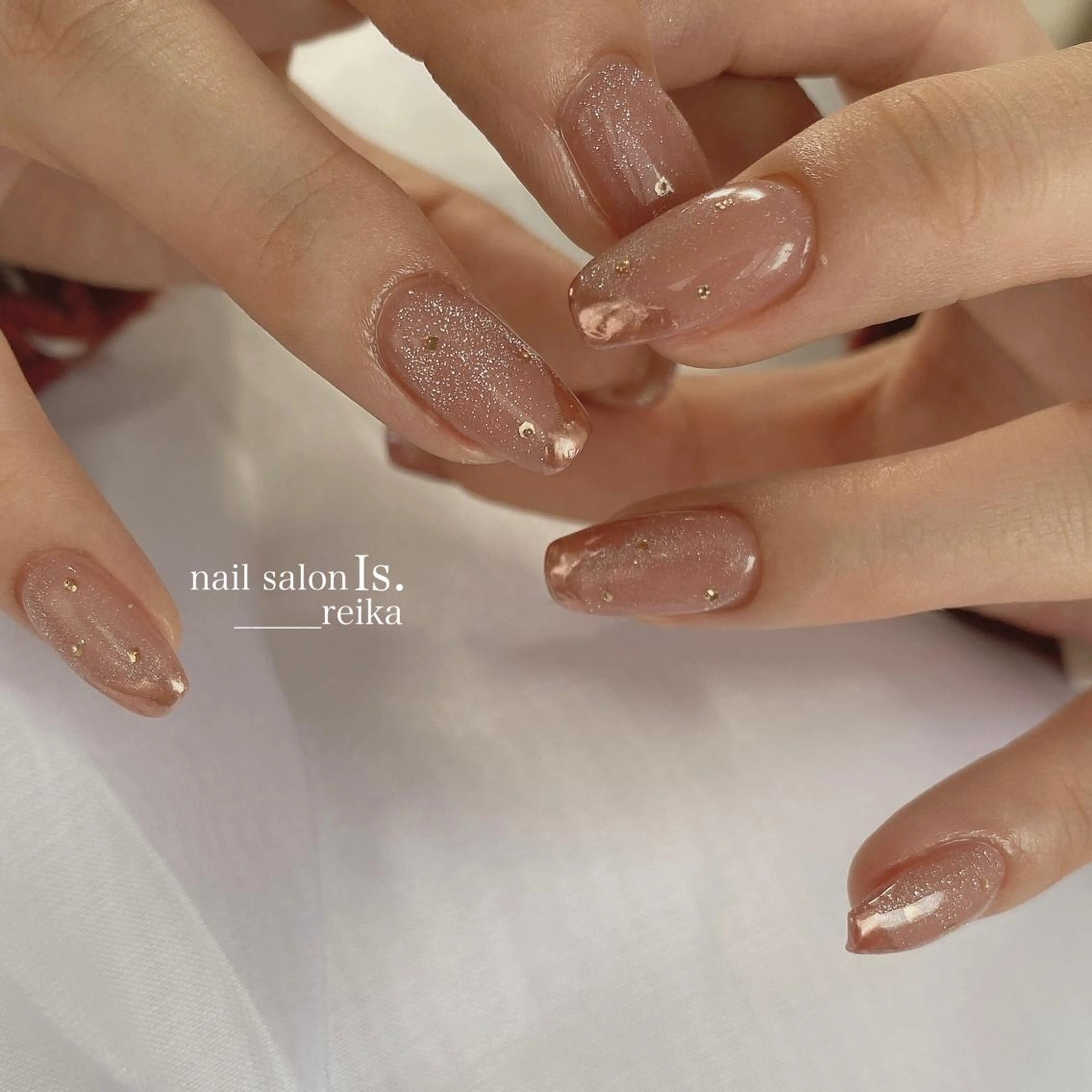 ネイル マグネットネイル nail salon Is.  reikaのネイルデザイン