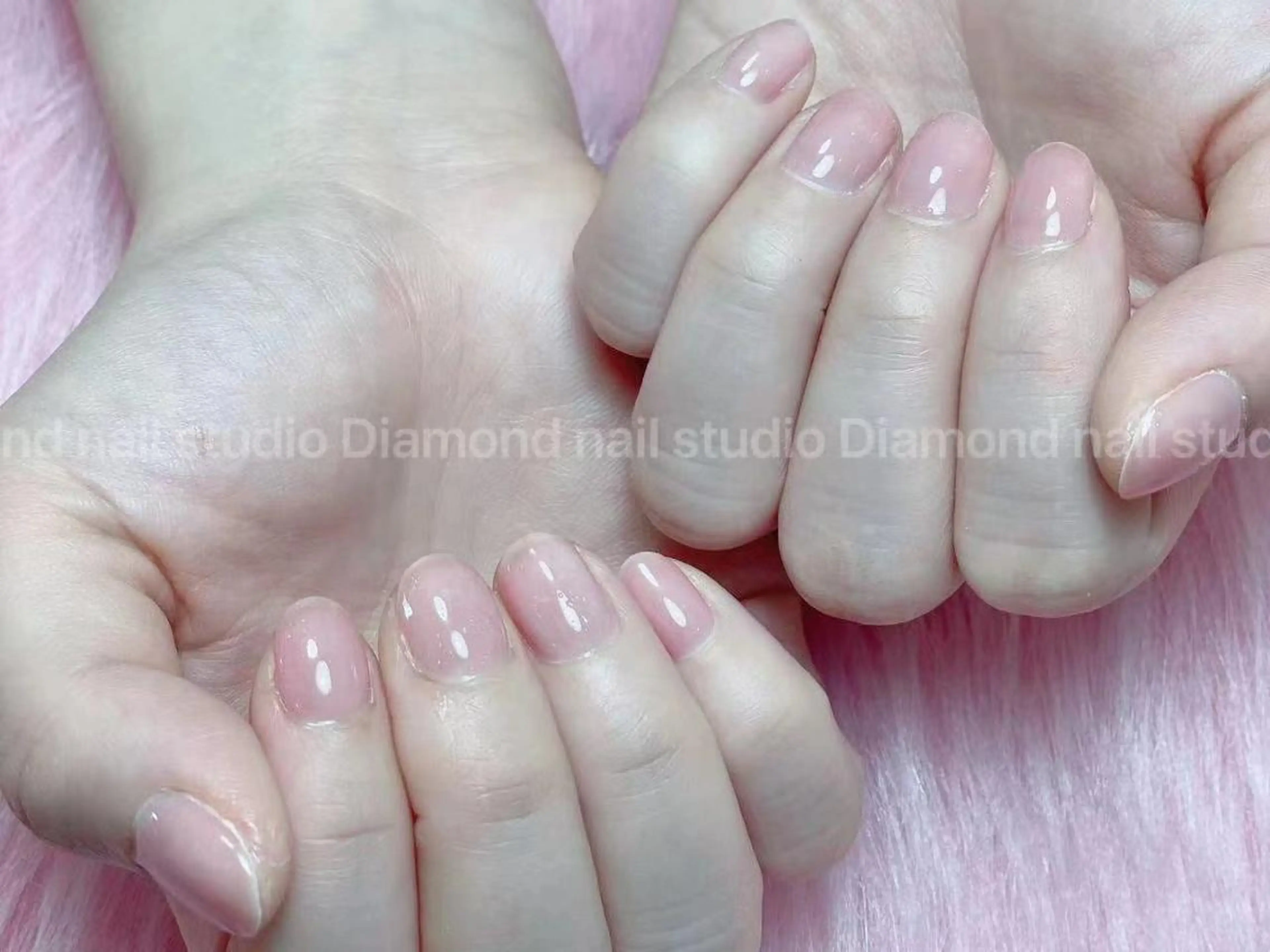 ショート ハンドネイル DIAMOND 💦のネイルデザイン