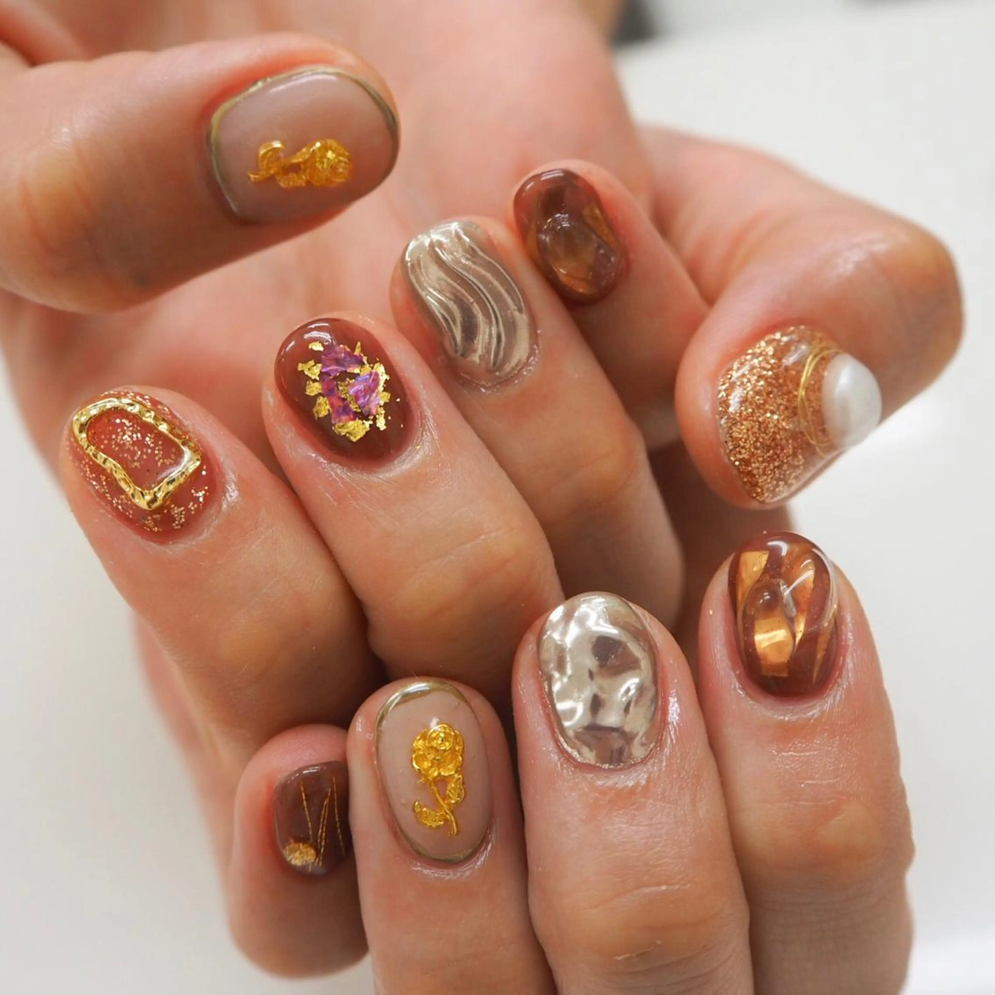 ネイル Hisaka Mikiのネイルデザイン