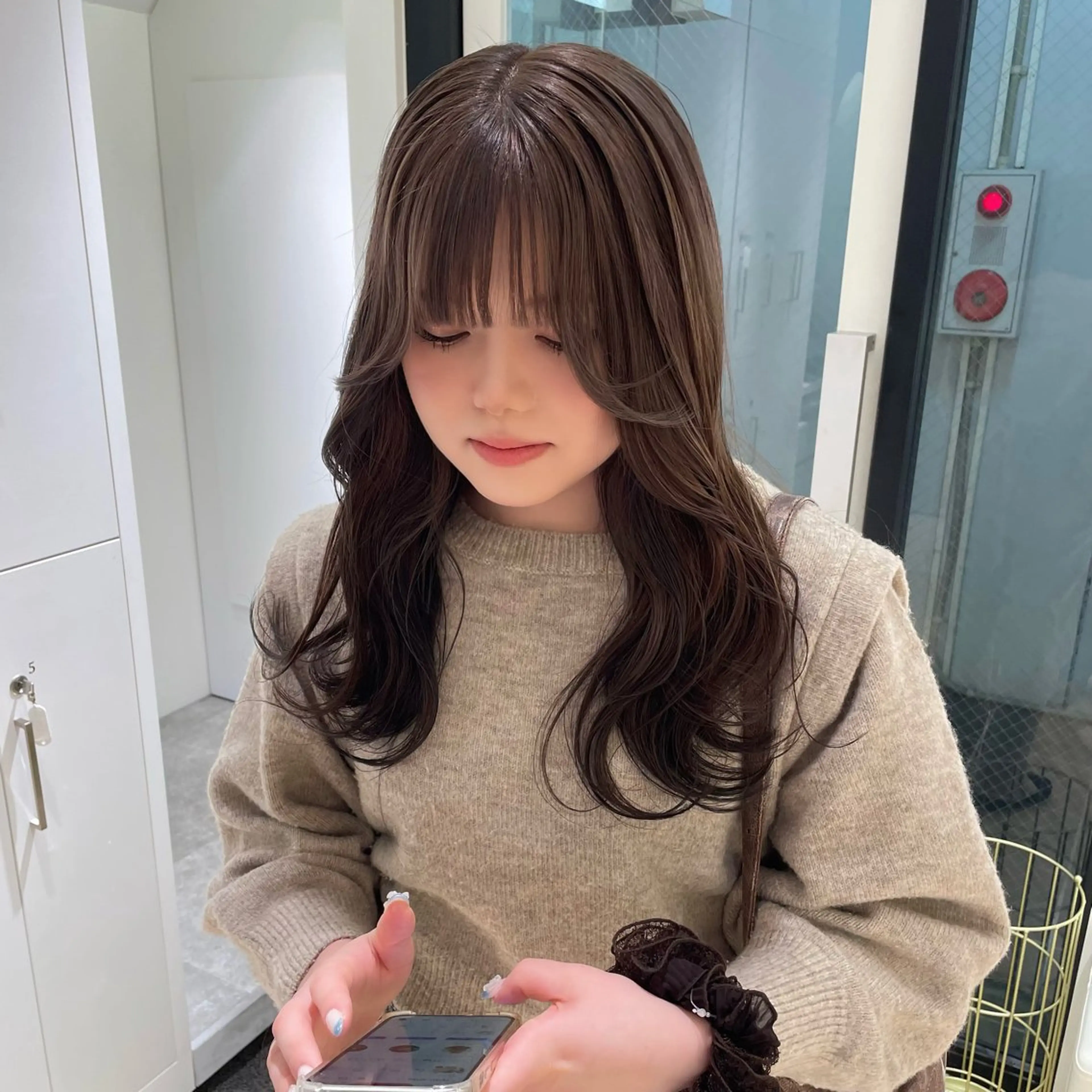 ロング カラー ヘアカラー Parve Mix /頓宮 稚愛🤍のヘアスタイル