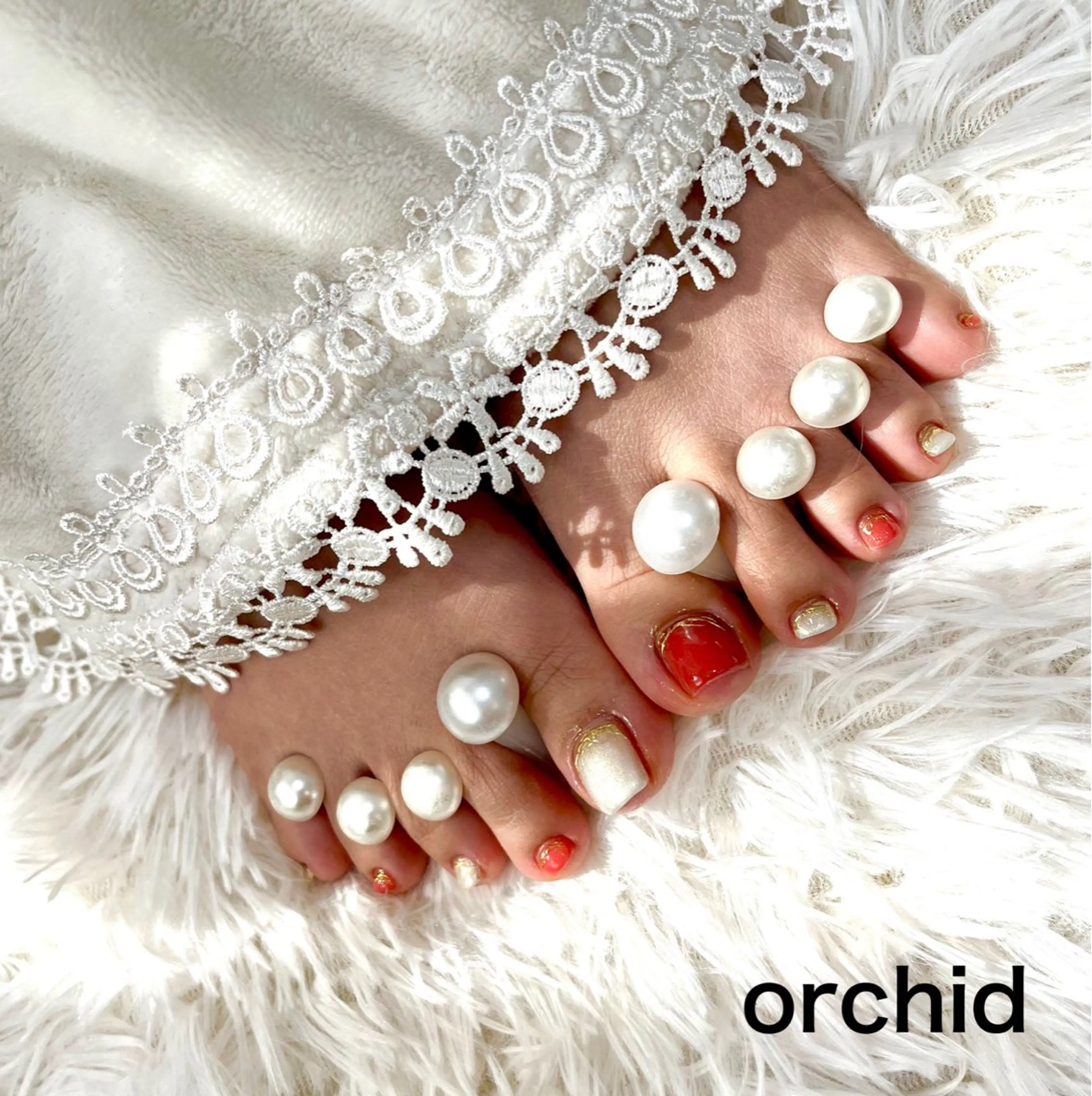 ネイル orchid ♡オーキッドのネイルデザイン