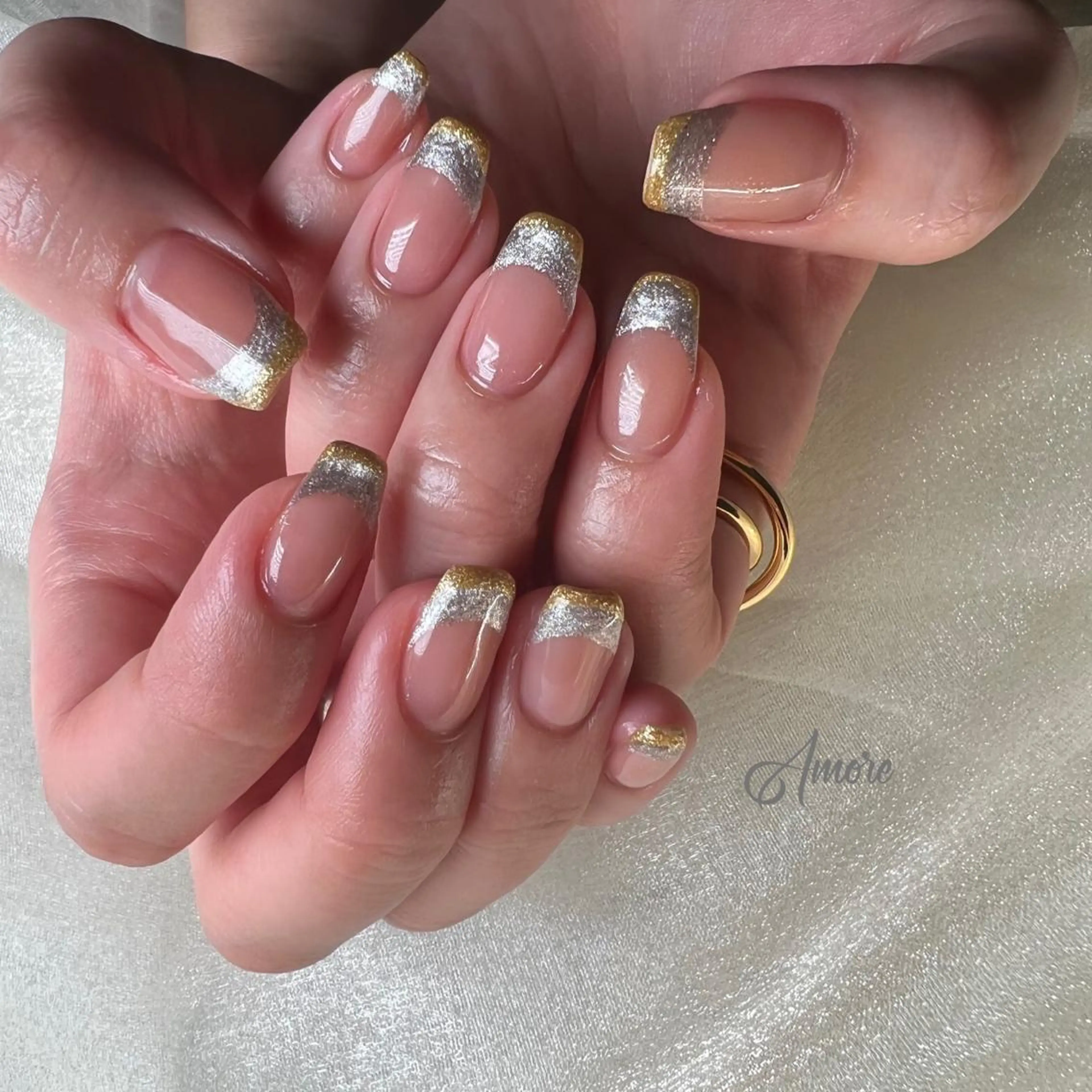 ネイル ジェルネイル 氷ネイル・うるうるネイル マグネットネイル ミラーネイル ニュアンスネイル You kyehwaのネイルデザイン