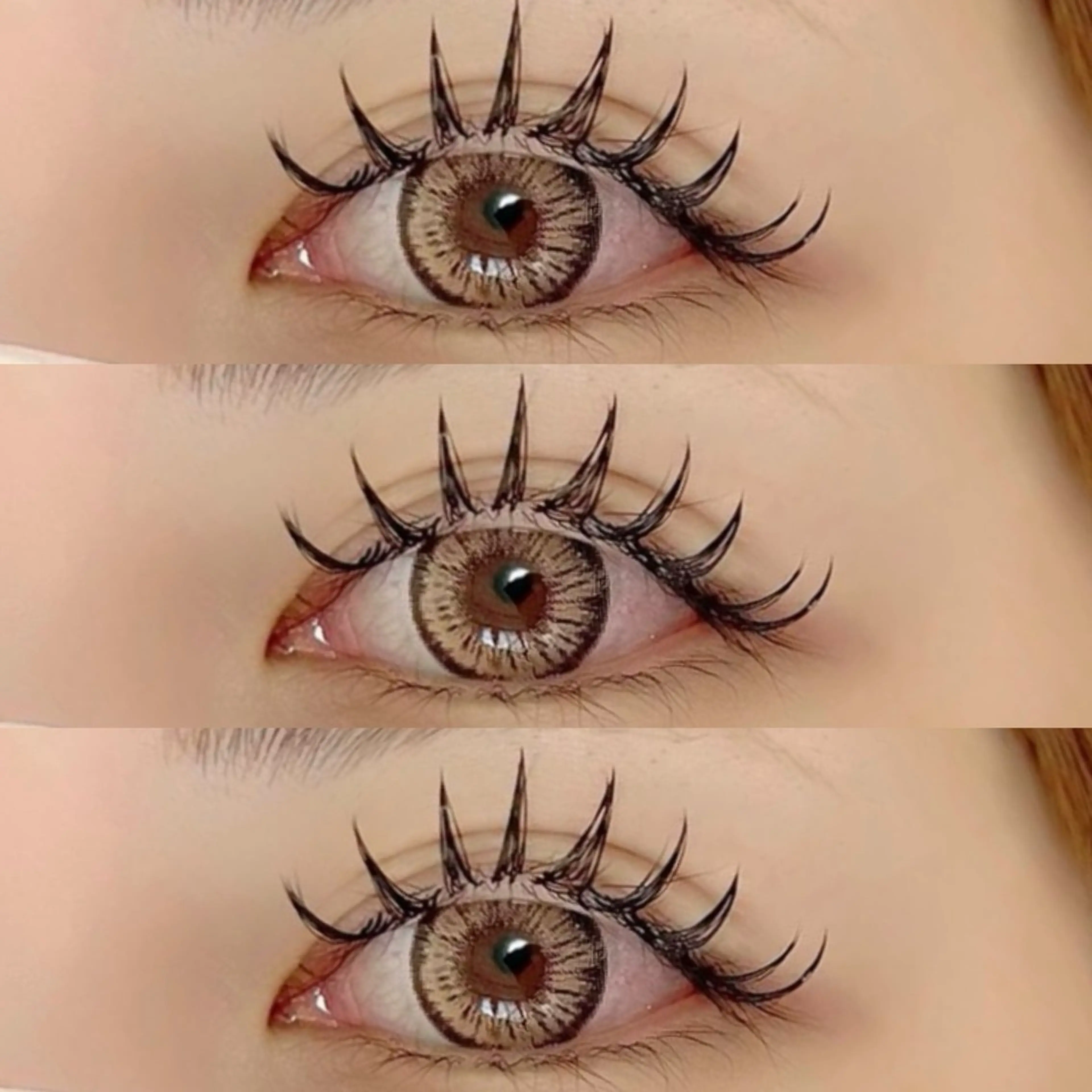 マツエク・マツパ マツエク 【那覇/束感まつ毛】 ｷｬﾒﾙのマツエク・マツパデザイン