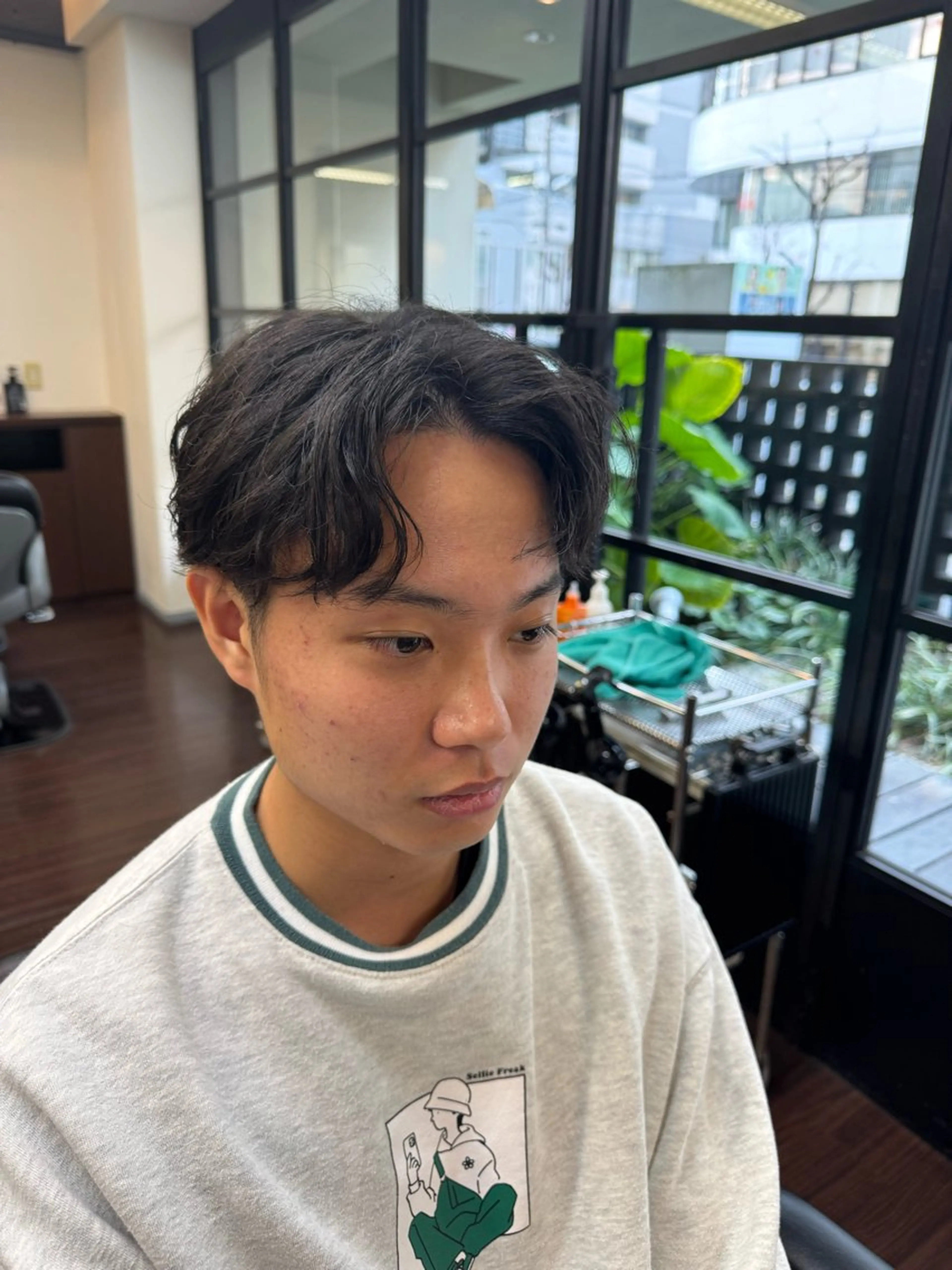 パーマ JOYBOX/新大阪店所属・清水 拓馬のヘアスタイル