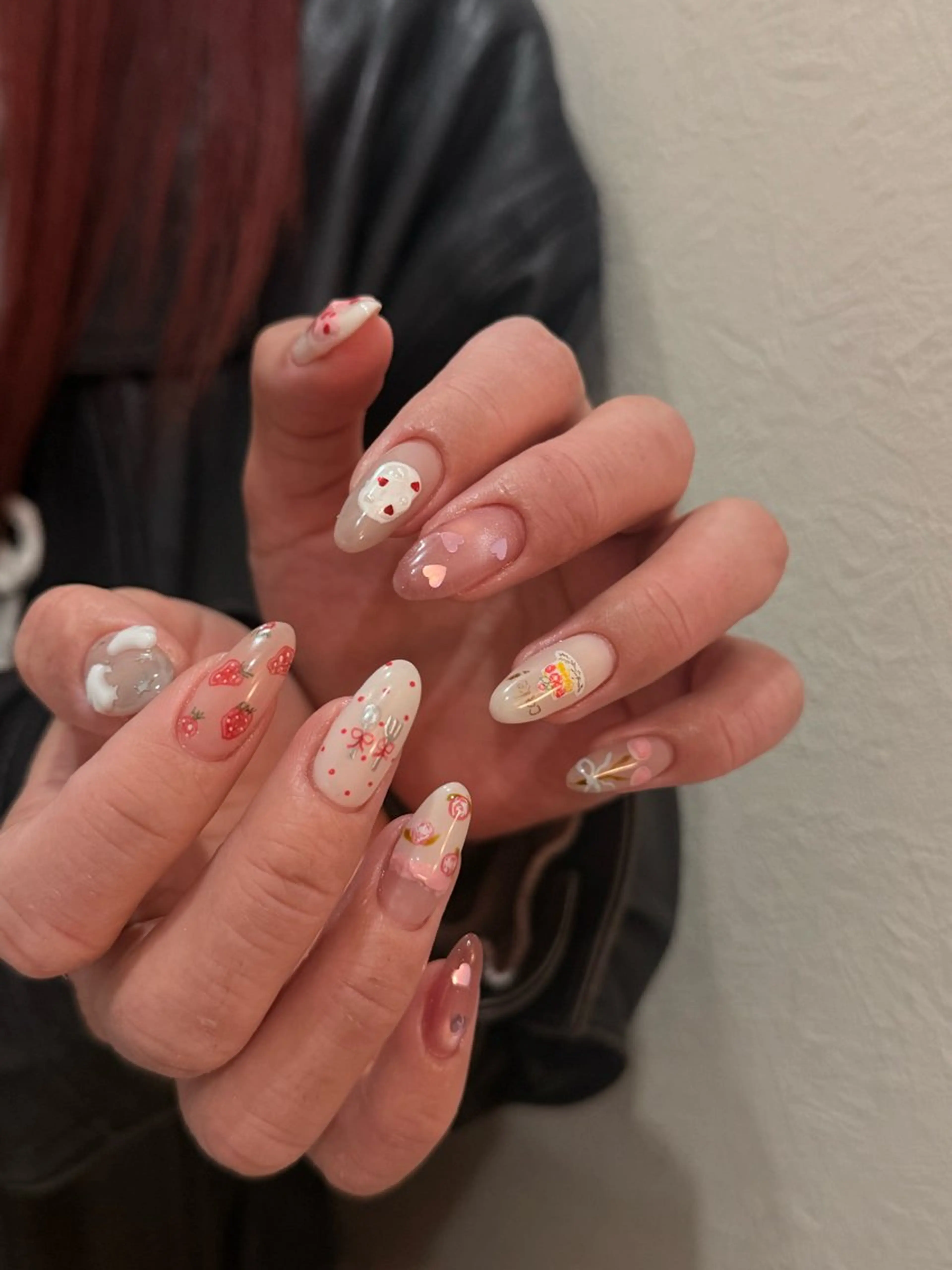 ネイル 韓国ネイル Lumos nails&eyelashes桜川店所属・Lumos hirocoのネイルデザイン