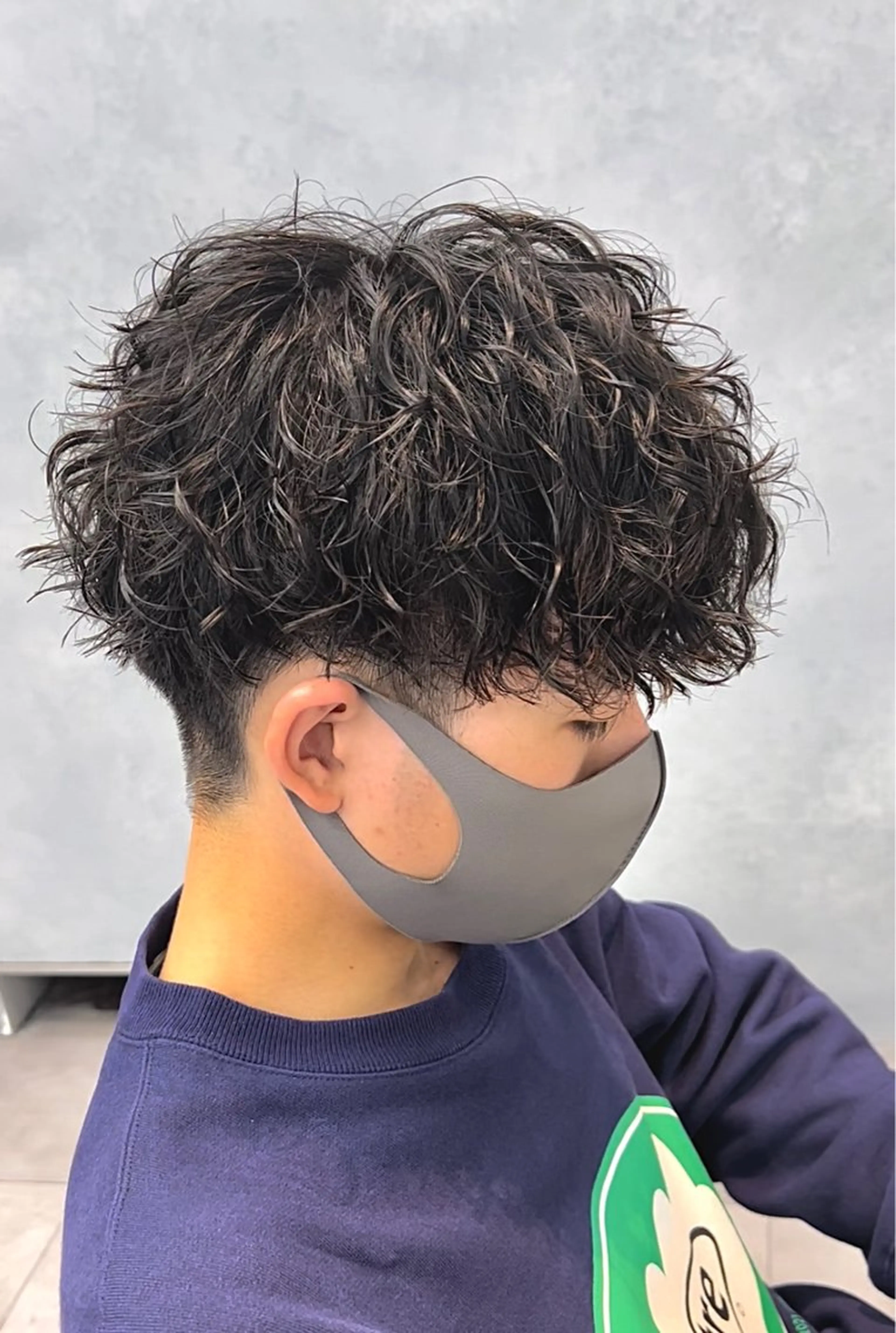 ショート パーマ メンズ 🦩パーマン🦩佐藤 航太のヘアスタイル