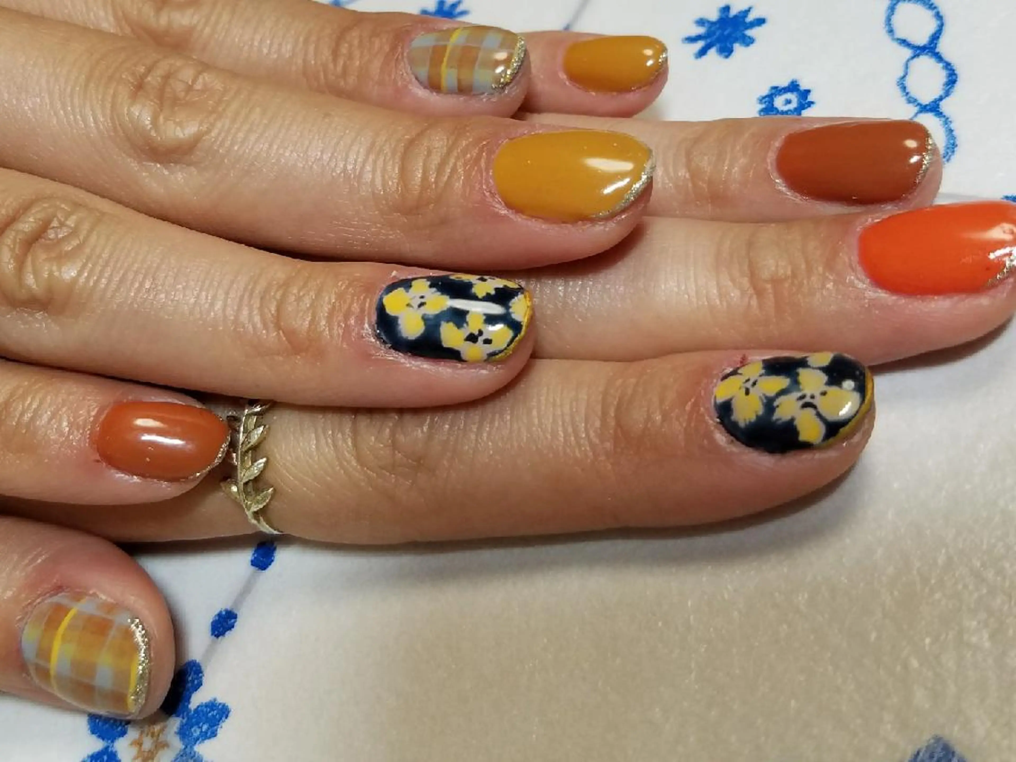 ネイル フラワーネイル nail yu-joy所属・yuu -joynailのネイルデザイン