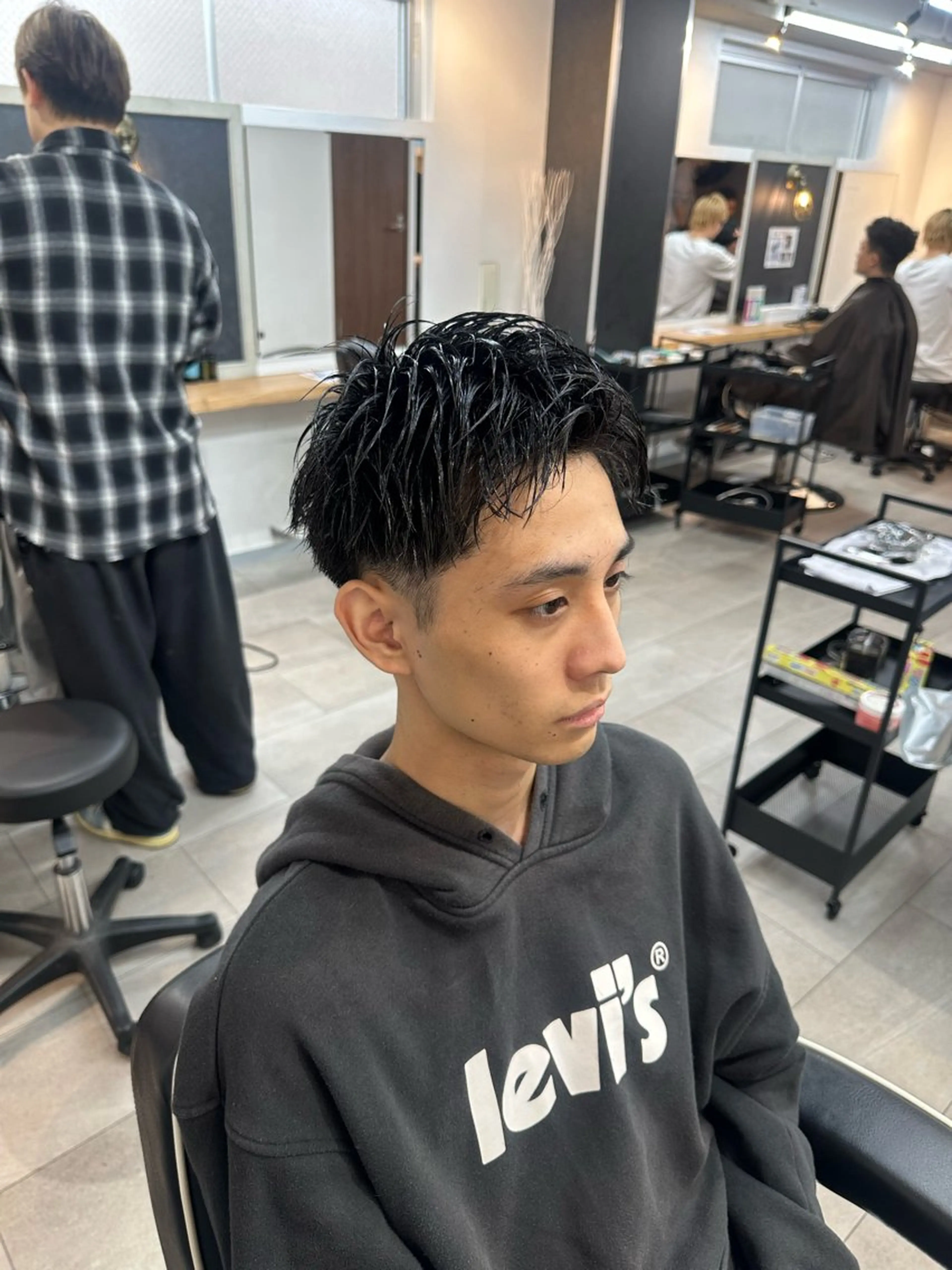 メンズ 池田隼也 メンズ/パーマのヘアスタイル