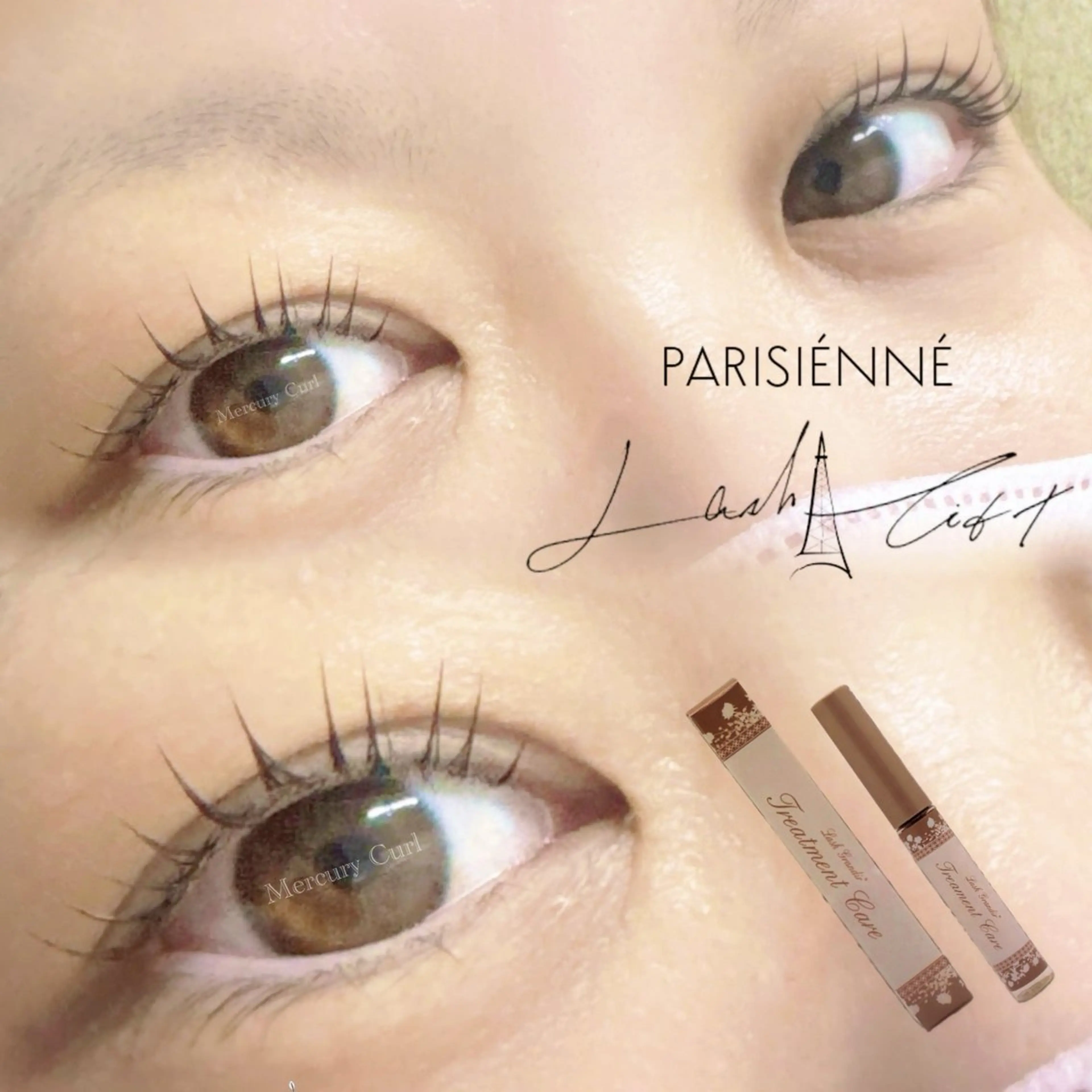 マツエク・マツパ マツパ Mercury Curl 田口真奈のマツエク・マツパデザイン