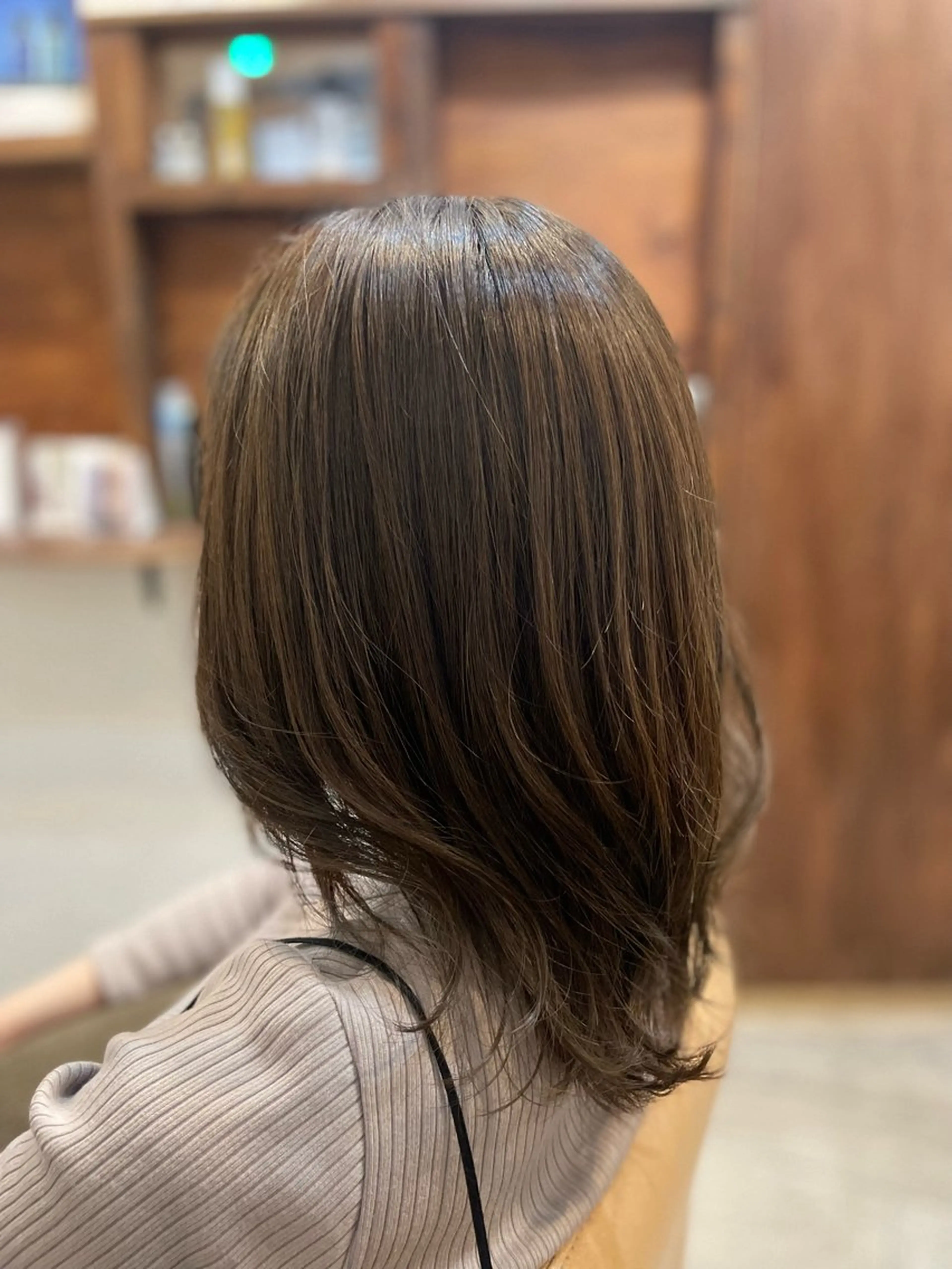 ミディアム カラー カット ヘアカラー トリートメント GSPヘアーサロン所属・GSP】24時間営業 🍀yuichiroのヘアスタイル