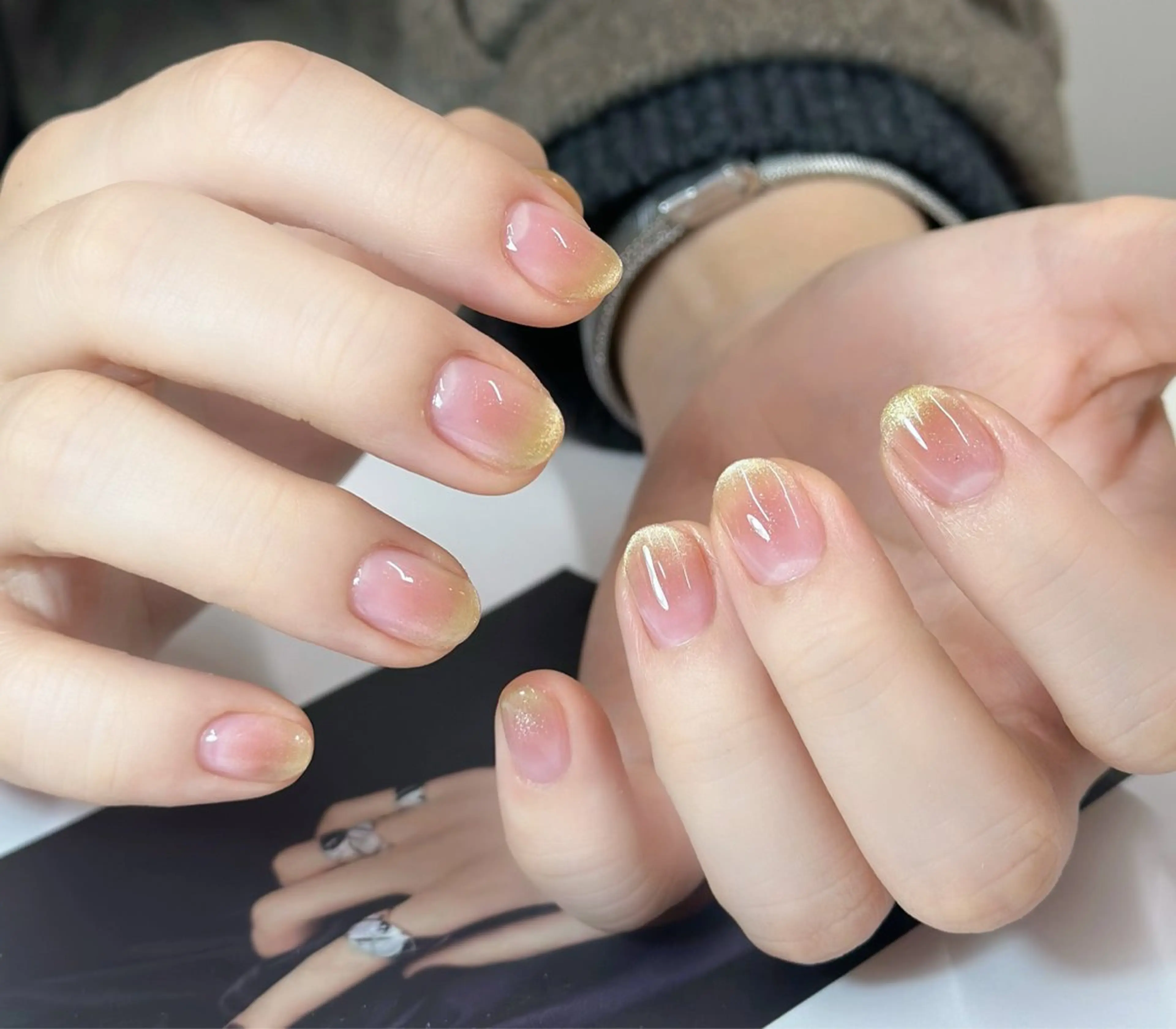 ネイル フットネイル ジェルネイル マグネットネイル 持ち込み ワンカラーネイル ANA 168 池袋のネイルデザイン