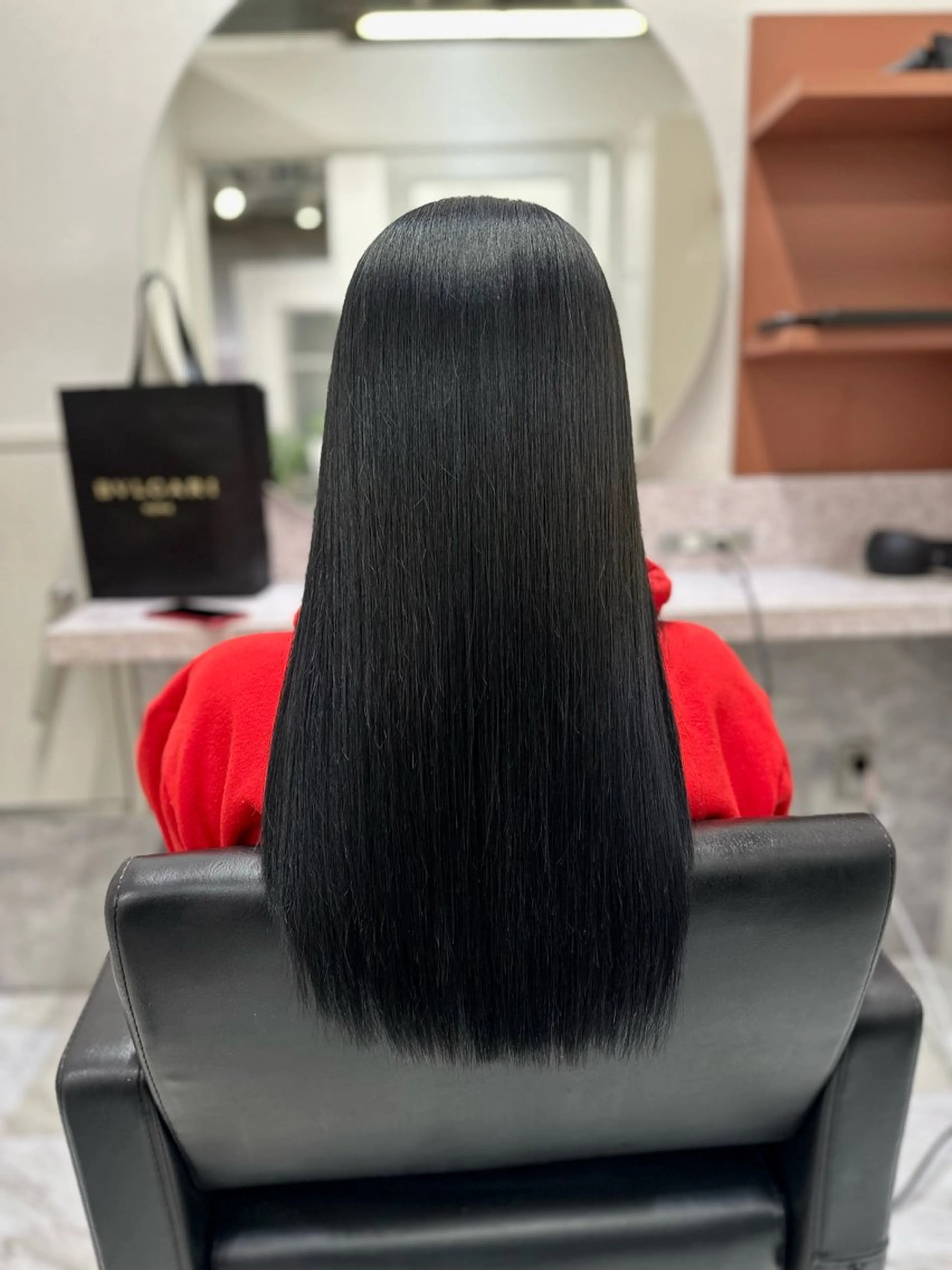 ロング カット ヘアカラー トリートメント JYO 髪質改善専門家のヘアスタイル