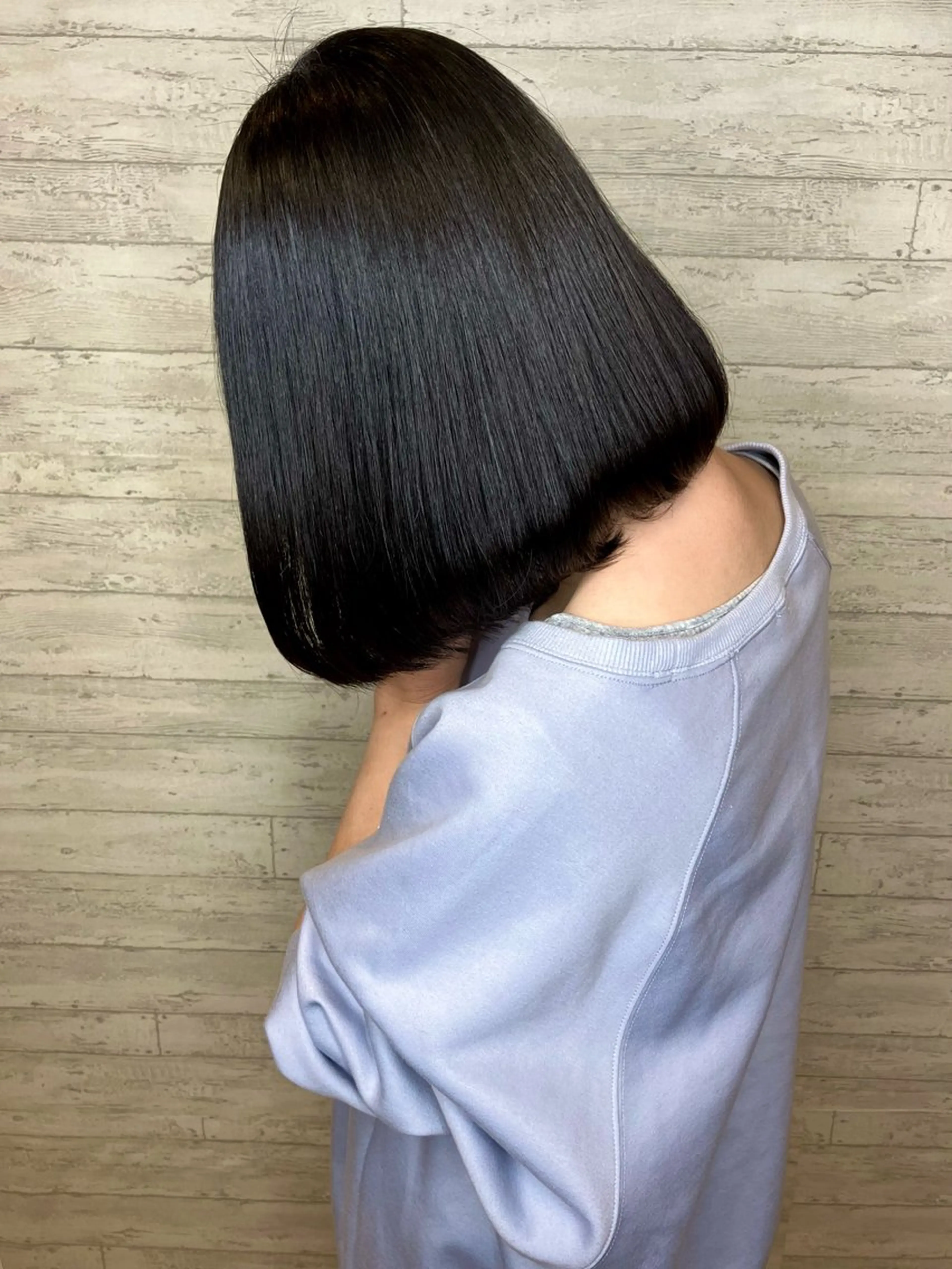 ミディアム カラー アッシュ 小池 穂果/ 府中のヘアスタイル